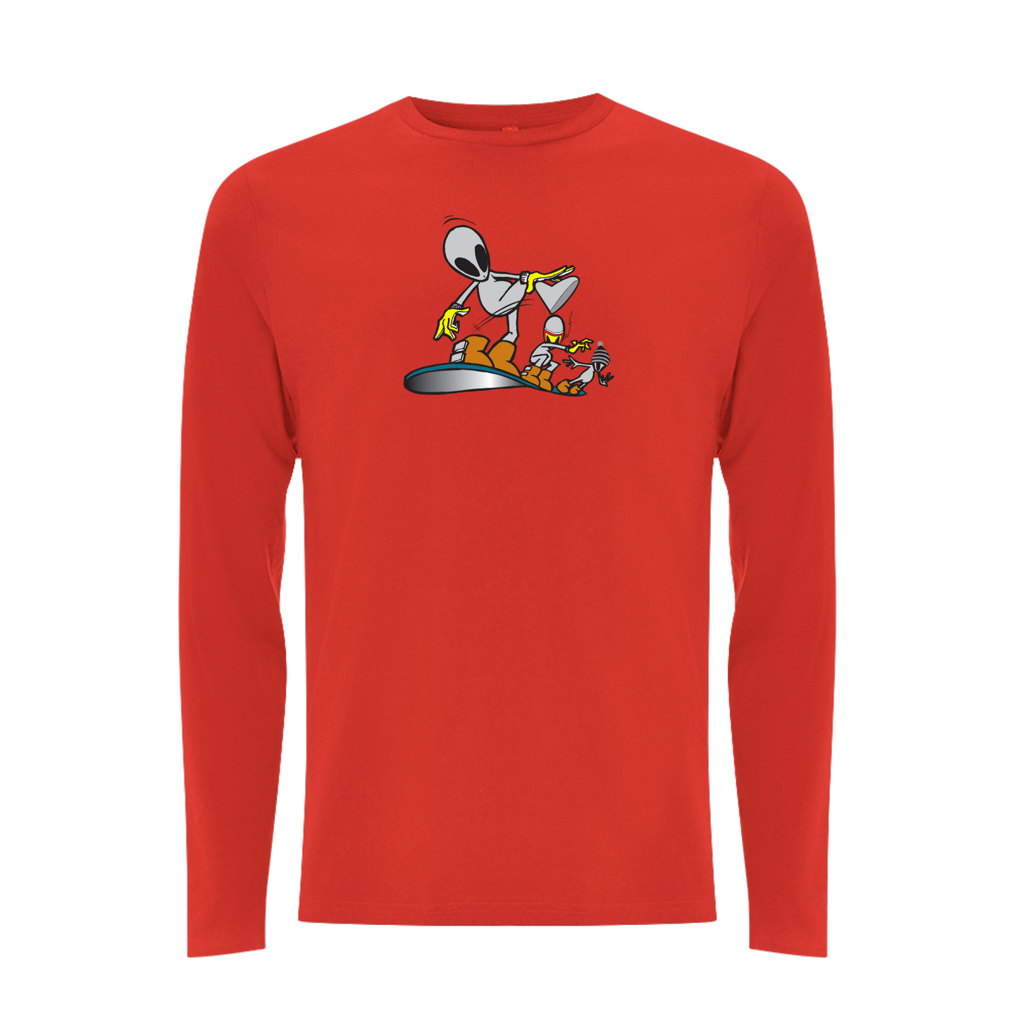 FLYING VISIT - SNOWBOARDER Longsleeve