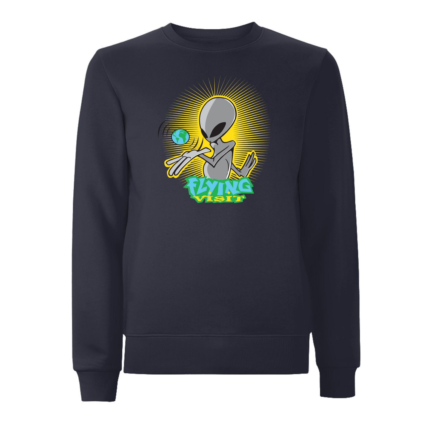 FLYING VISIT - WHOLE WORLD Sweatshirt