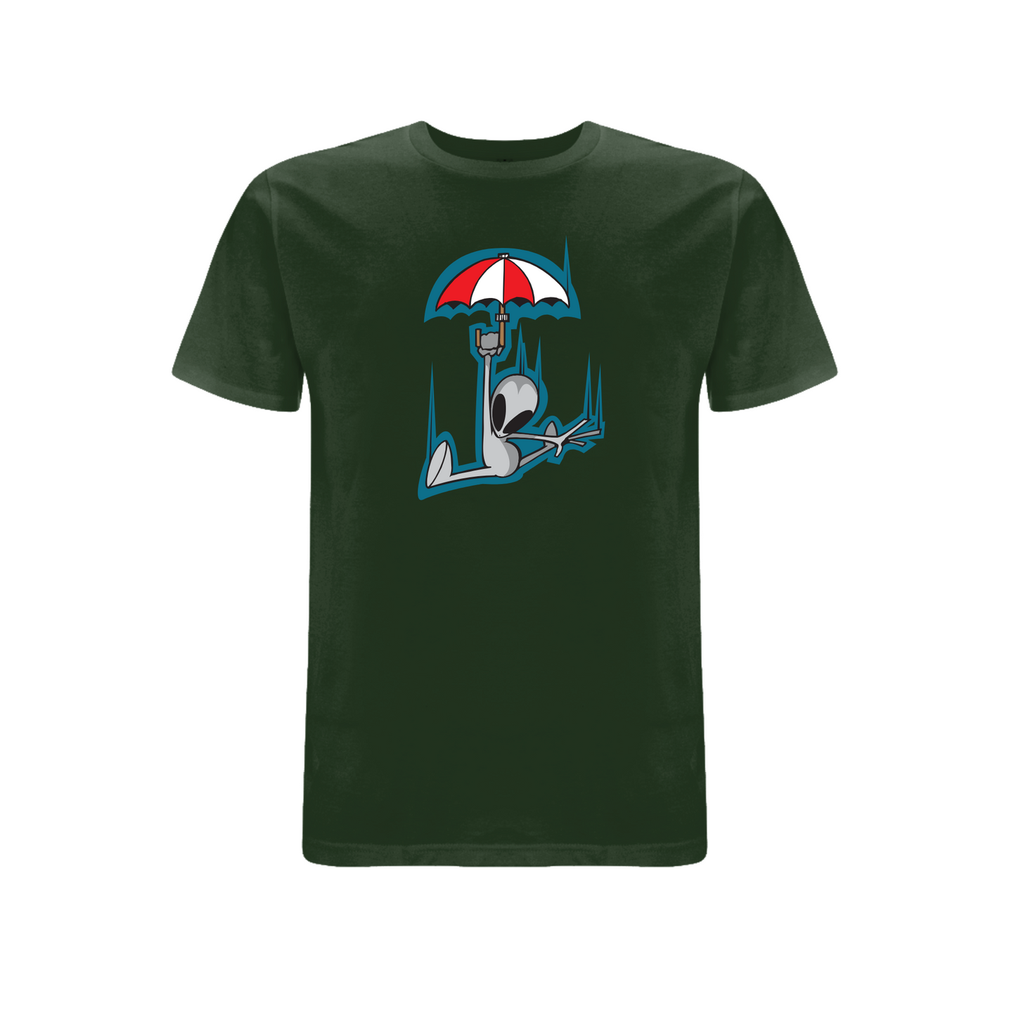 FLYING VISIT - UMBRELLA T-shirt