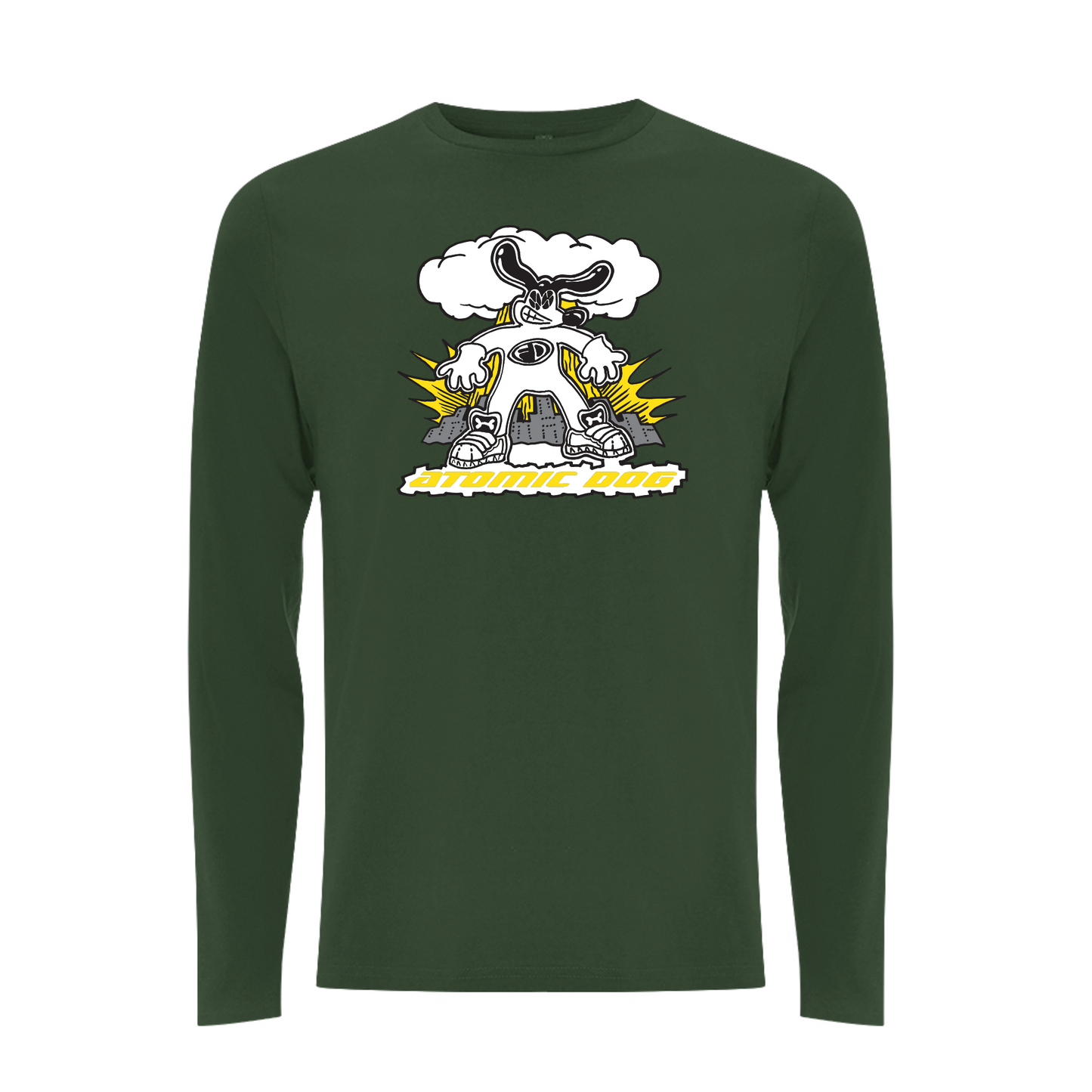 FUNKY DOG - ATOMIC DOG Longsleeve T-shirt
