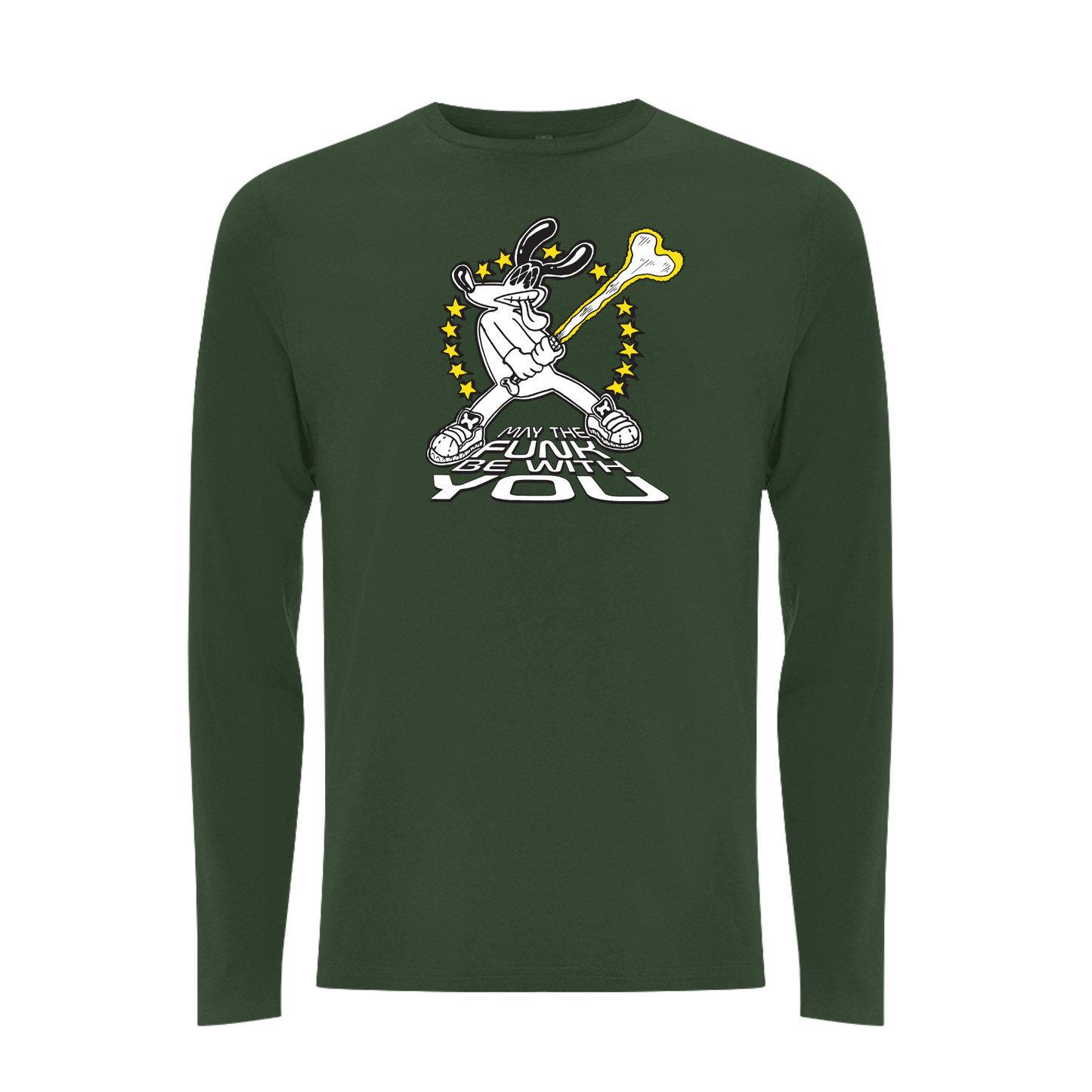 FUNKY DOG - MAY THE FUNK BE WITH YOU Longsleeve T-shirt