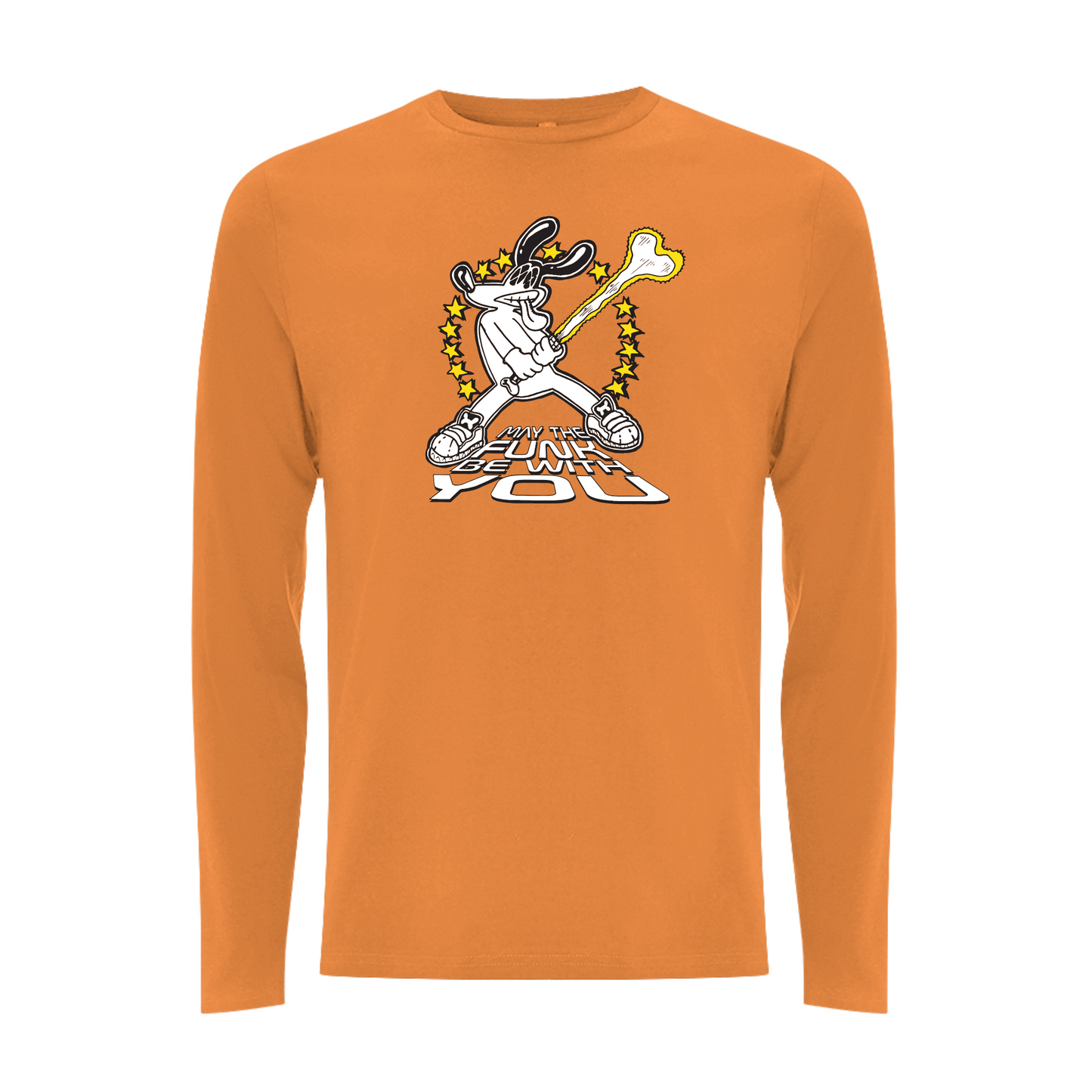 FUNKY DOG - MAY THE FUNK BE WITH YOU Longsleeve T-shirt