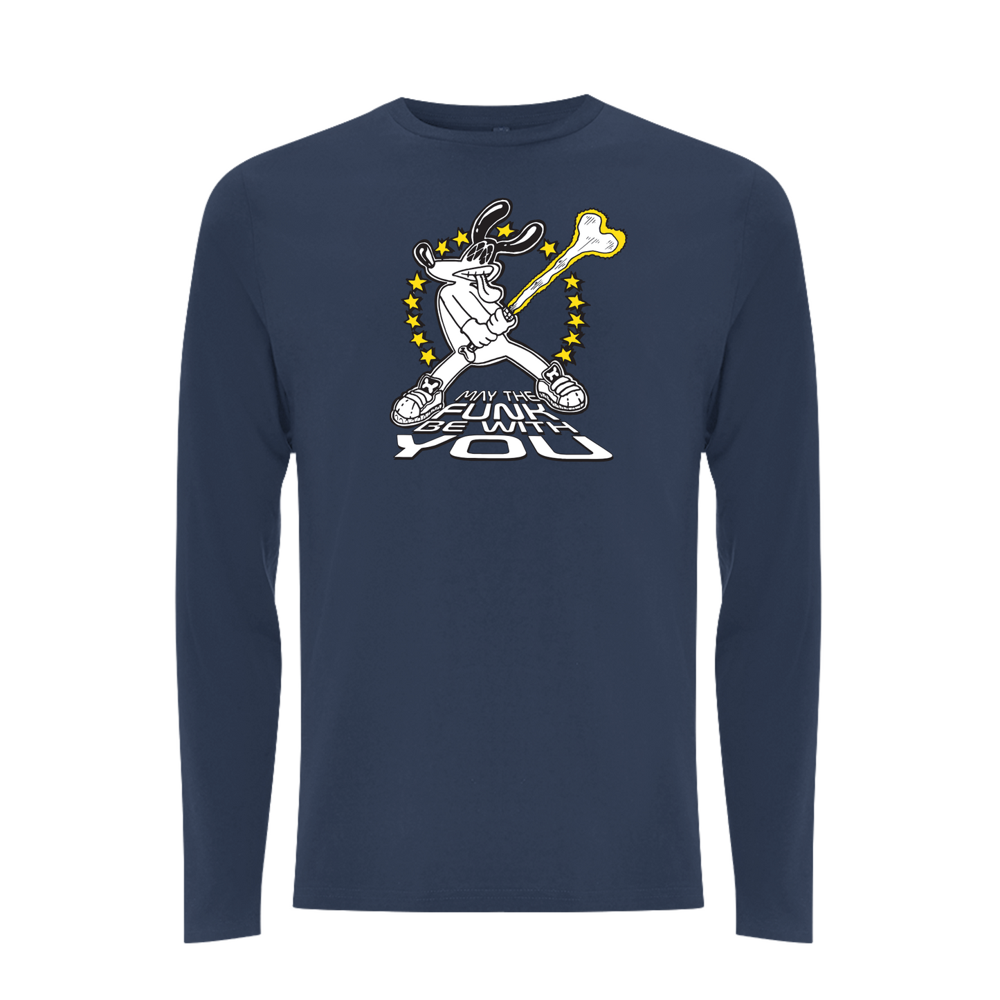 FUNKY DOG - MAY THE FUNK BE WITH YOU Longsleeve T-shirt