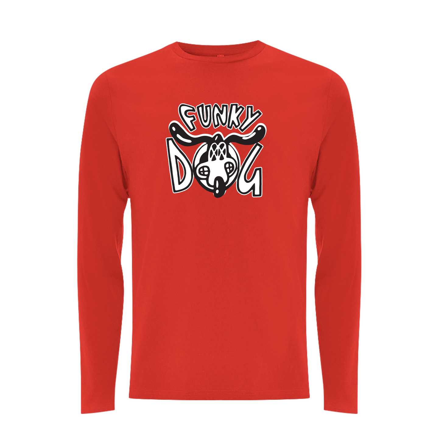 FUNKY DOG - FUNKY DOG LOGO Longsleeve T-shirt