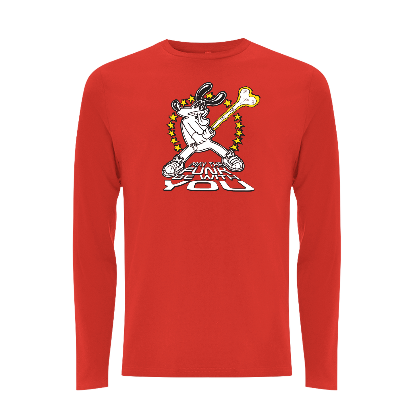 FUNKY DOG - MAY THE FUNK BE WITH YOU Longsleeve T-shirt