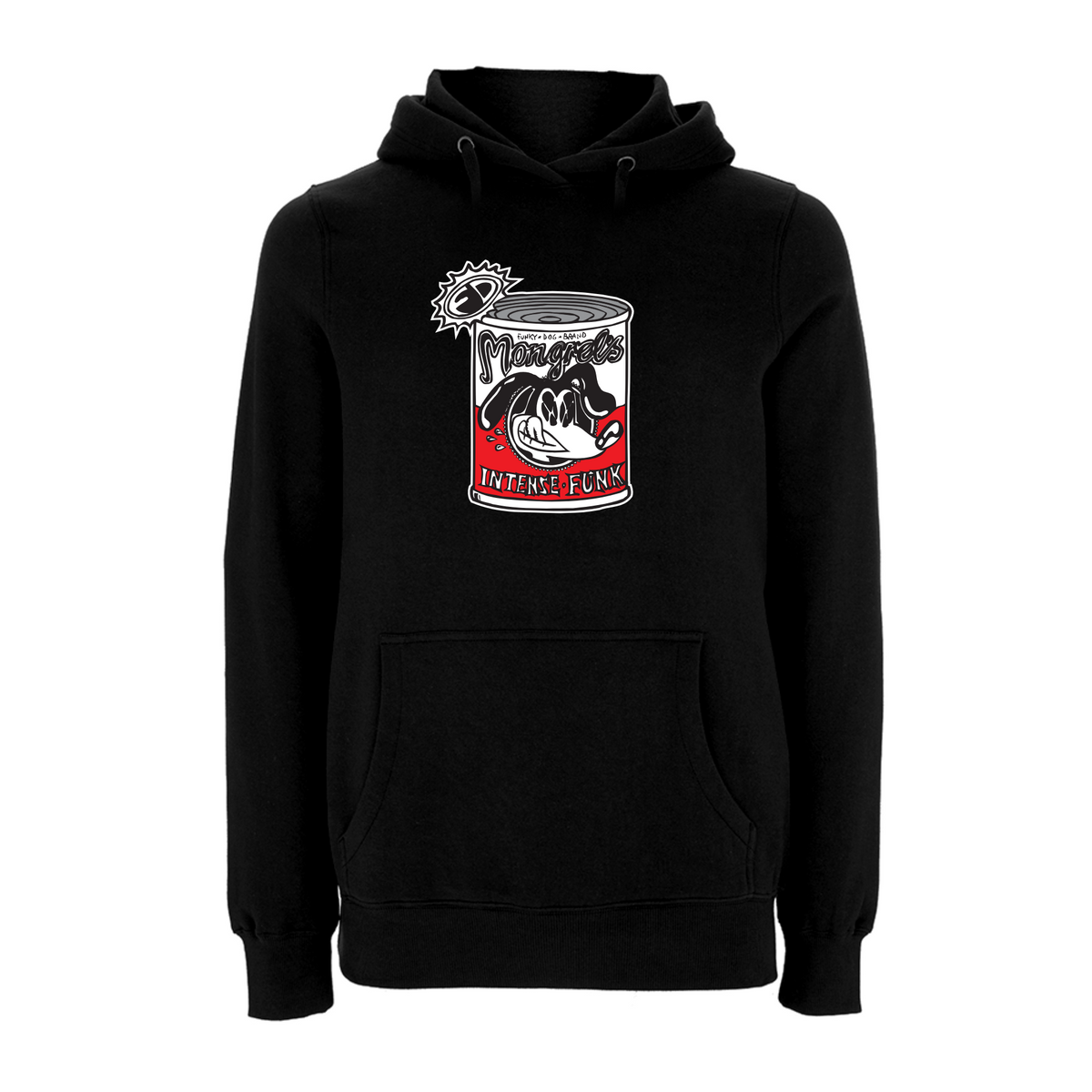 FUNKY DOG - MONGREL SOUP Hoodie – Rave inspired 90s streetwear, retro fashion from Have a nice day london store