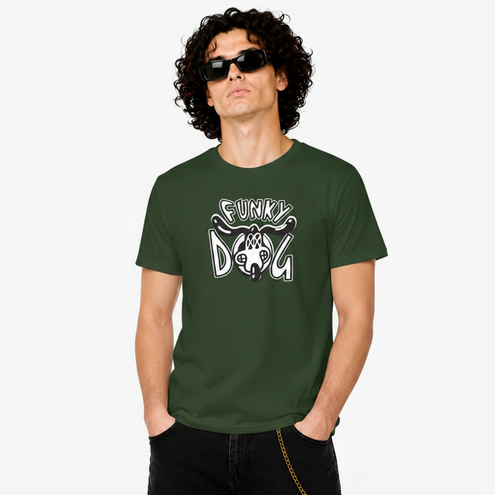 FUNKY DOG - FUNKY DOG LOGO T-shirt