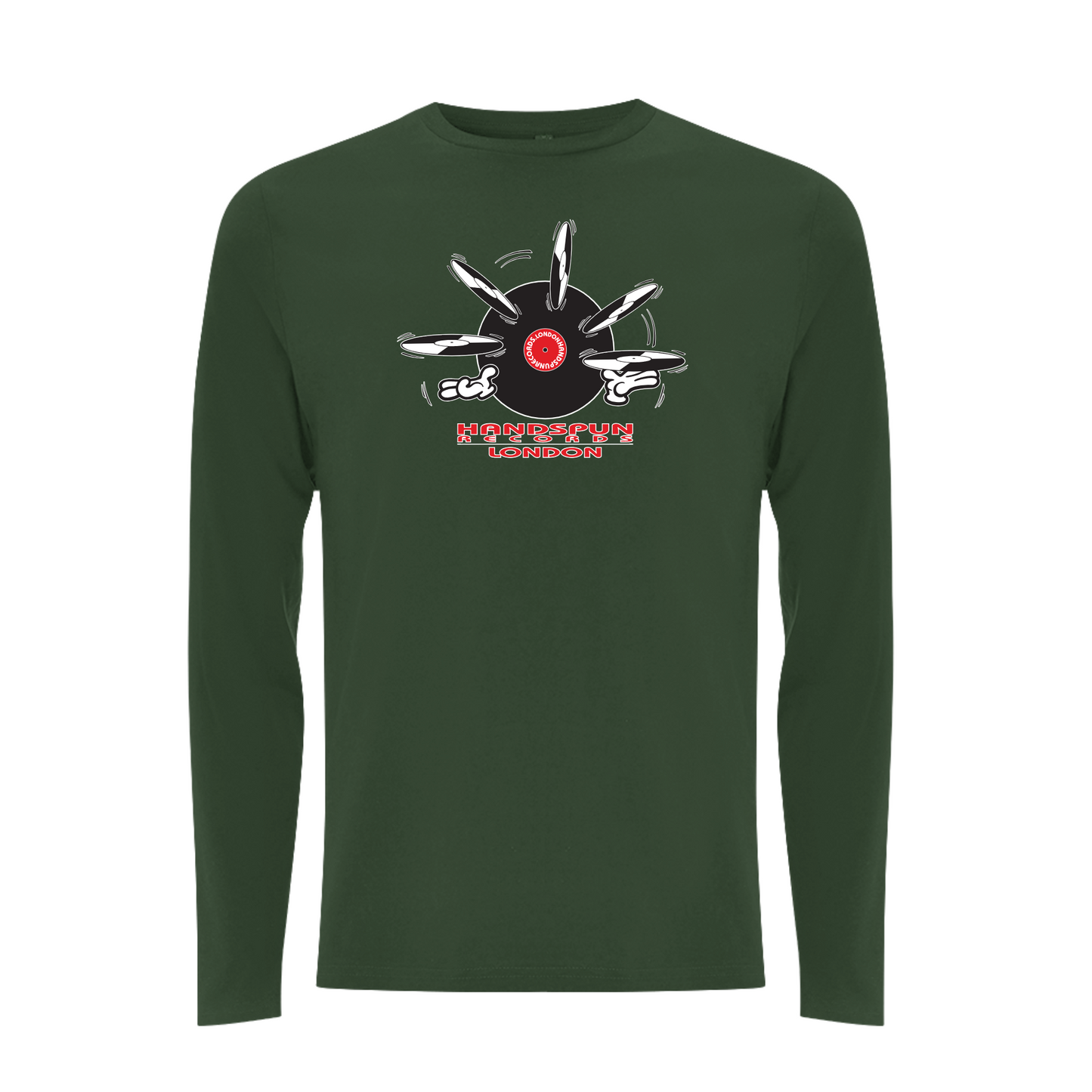 HANDSPUN RECORDS - JUGGLERY Longsleeve T-shirt