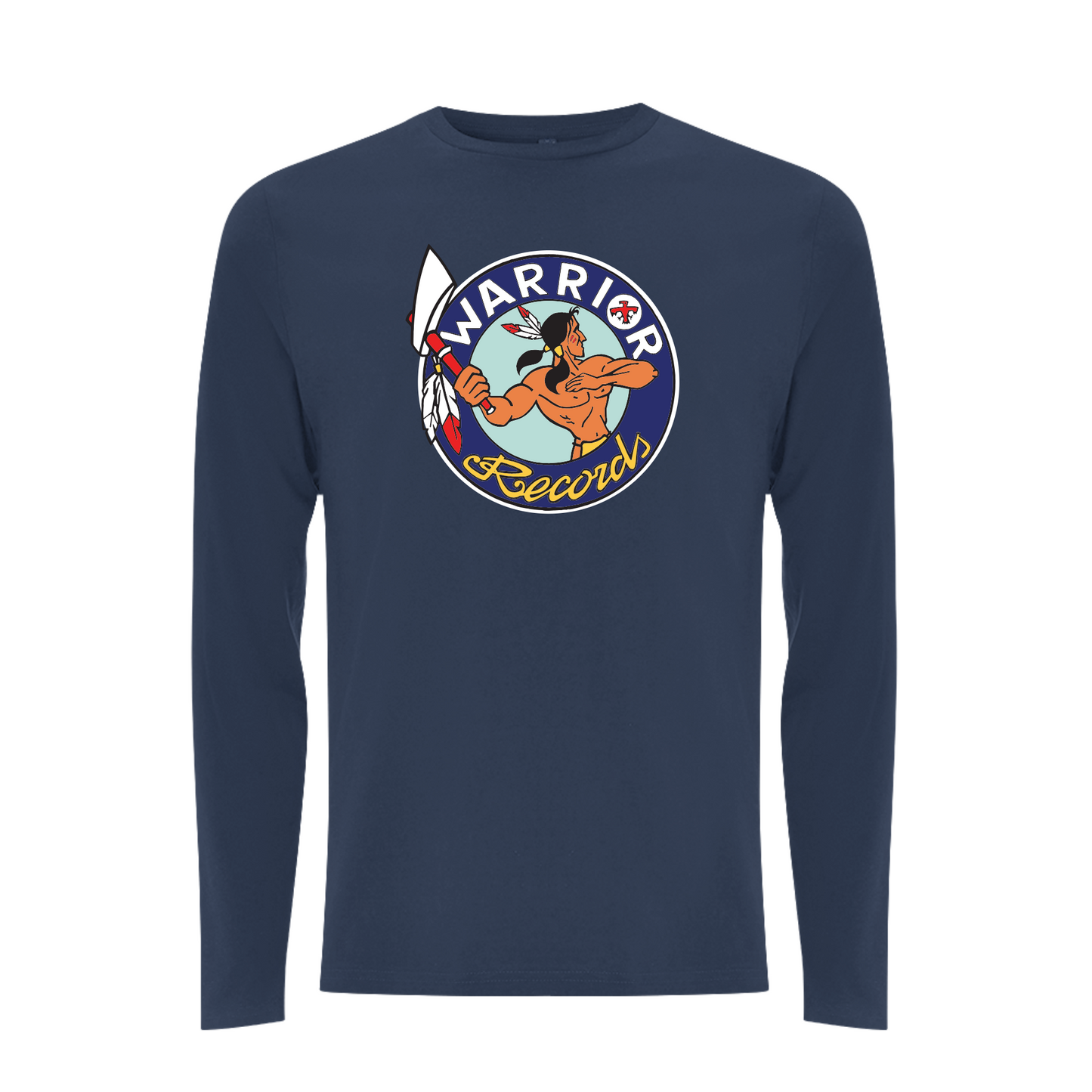 HANDSPUN RECORDS - WARRIOR Longsleeve T-shirt
