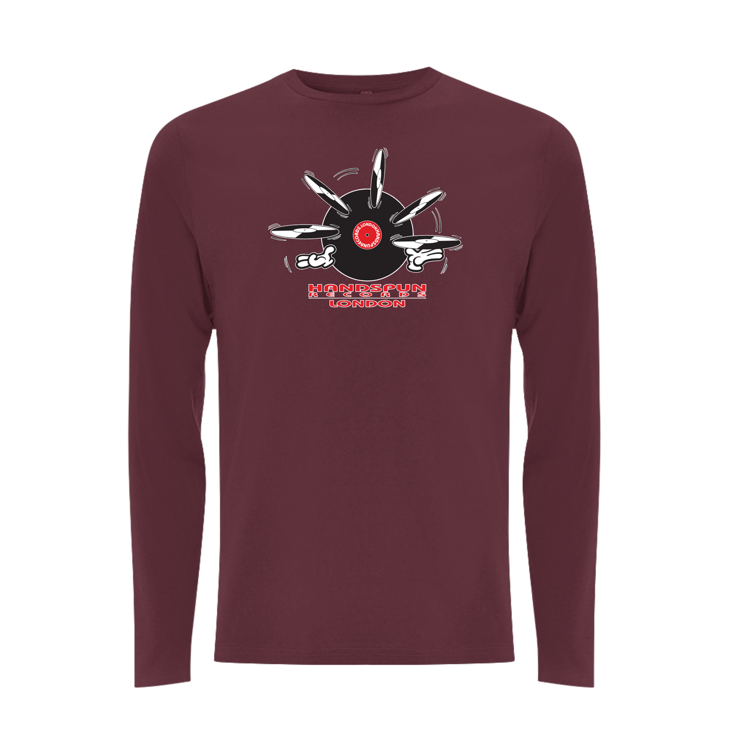 HANDSPUN RECORDS - JUGGLERY Longsleeve T-shirt