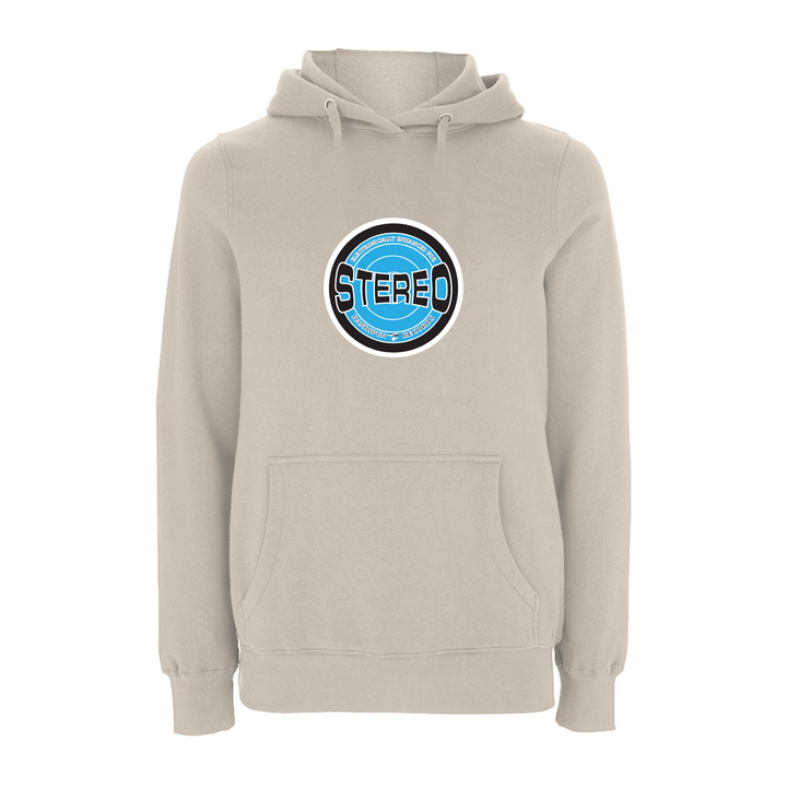 HANDSPUN RECORDS - STEREO SKY BLUE Hoodie – Rave inspired 90s streetwear, retro fashion from Have a nice day london store