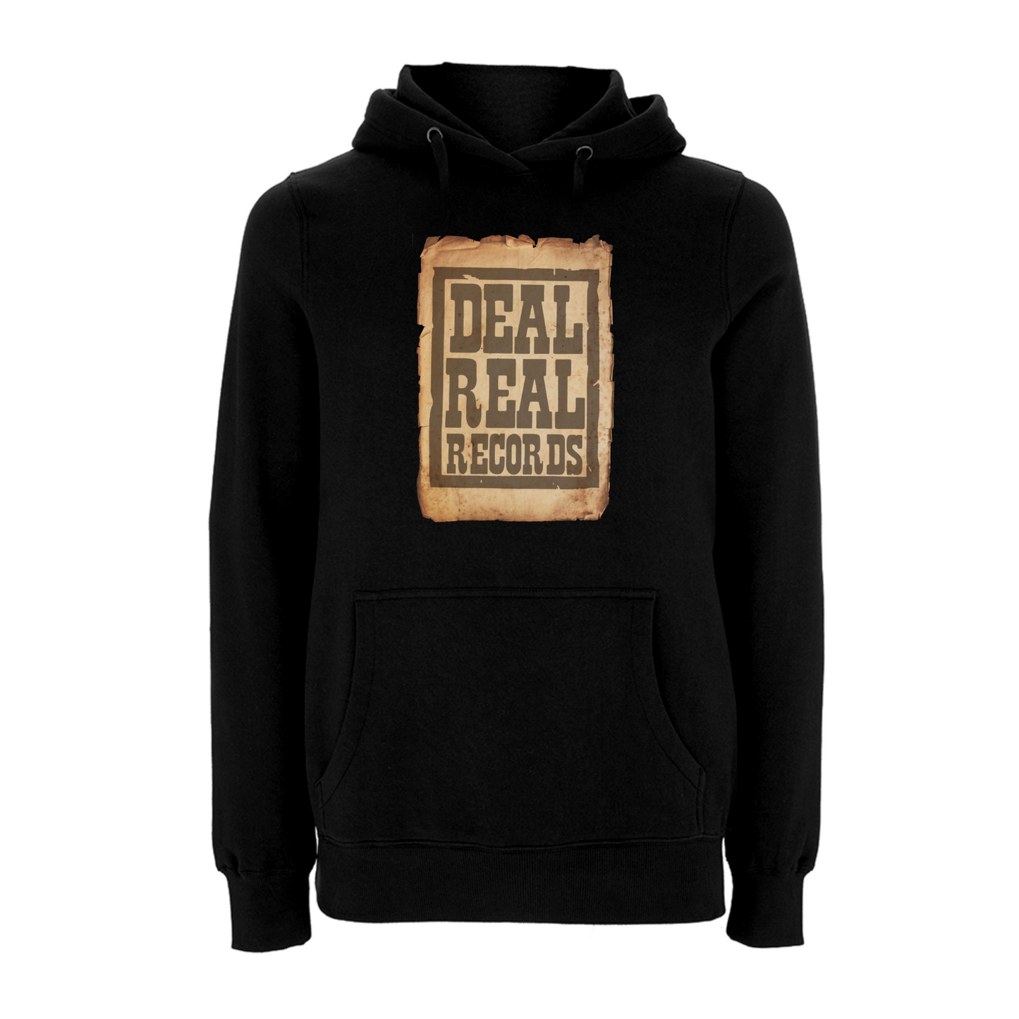 HANDSPUN RECORDS - DEAL REAL Front Print Hoodie