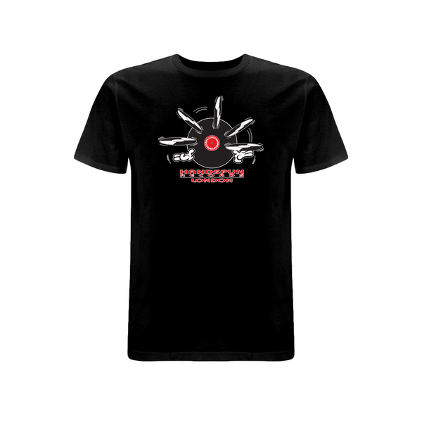 HANDSPUN RECORDS - JUGGLERY T-shirt – Rave inspired 90s streetwear, retro fashion from Have a nice day london store