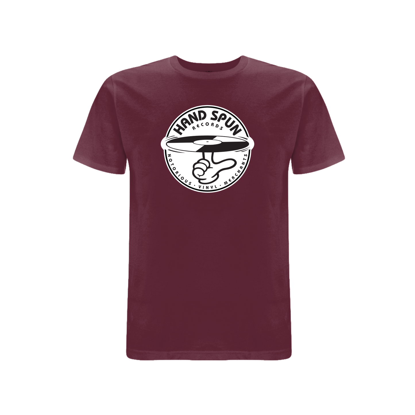HANDSPUN RECORDS - Classic Front Print Logo T-shirt
