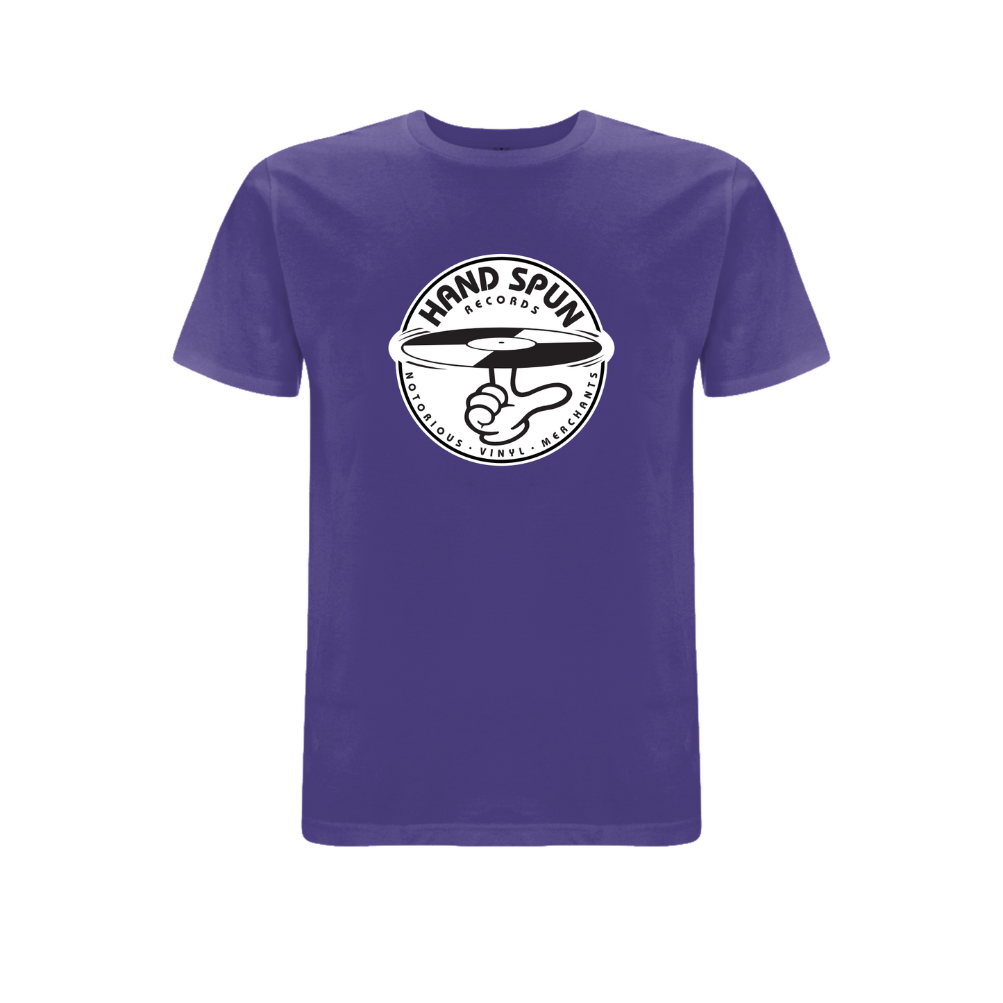 HANDSPUN RECORDS - Classic Front Print Logo T-shirt