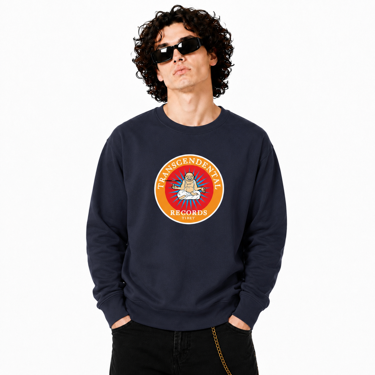 HANDSPUN RECORDS - 90's TRANSCENDENTAL Log Sweatshirt