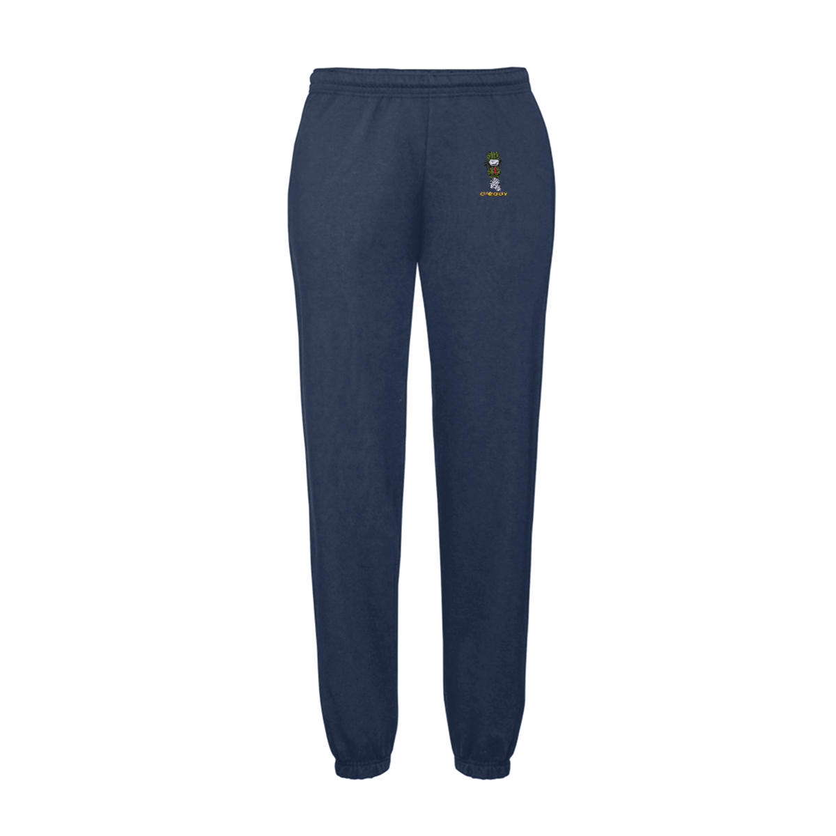 DREADY Walking Man Embroidered ‘Jog on’ Joggers