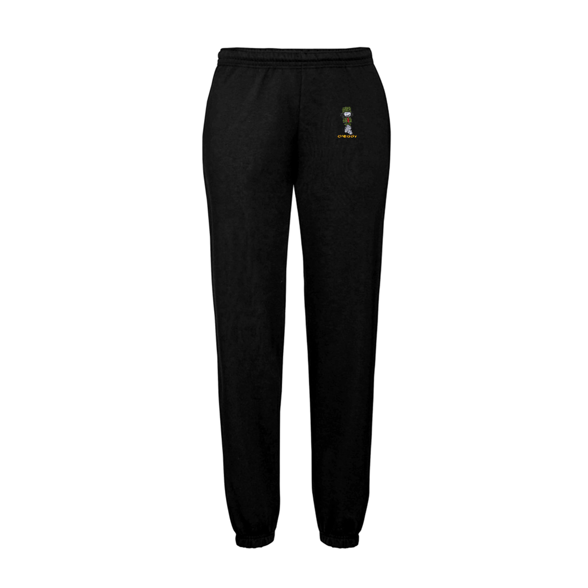 DREADY Walking Man Embroidered ‘Jog on’ Joggers