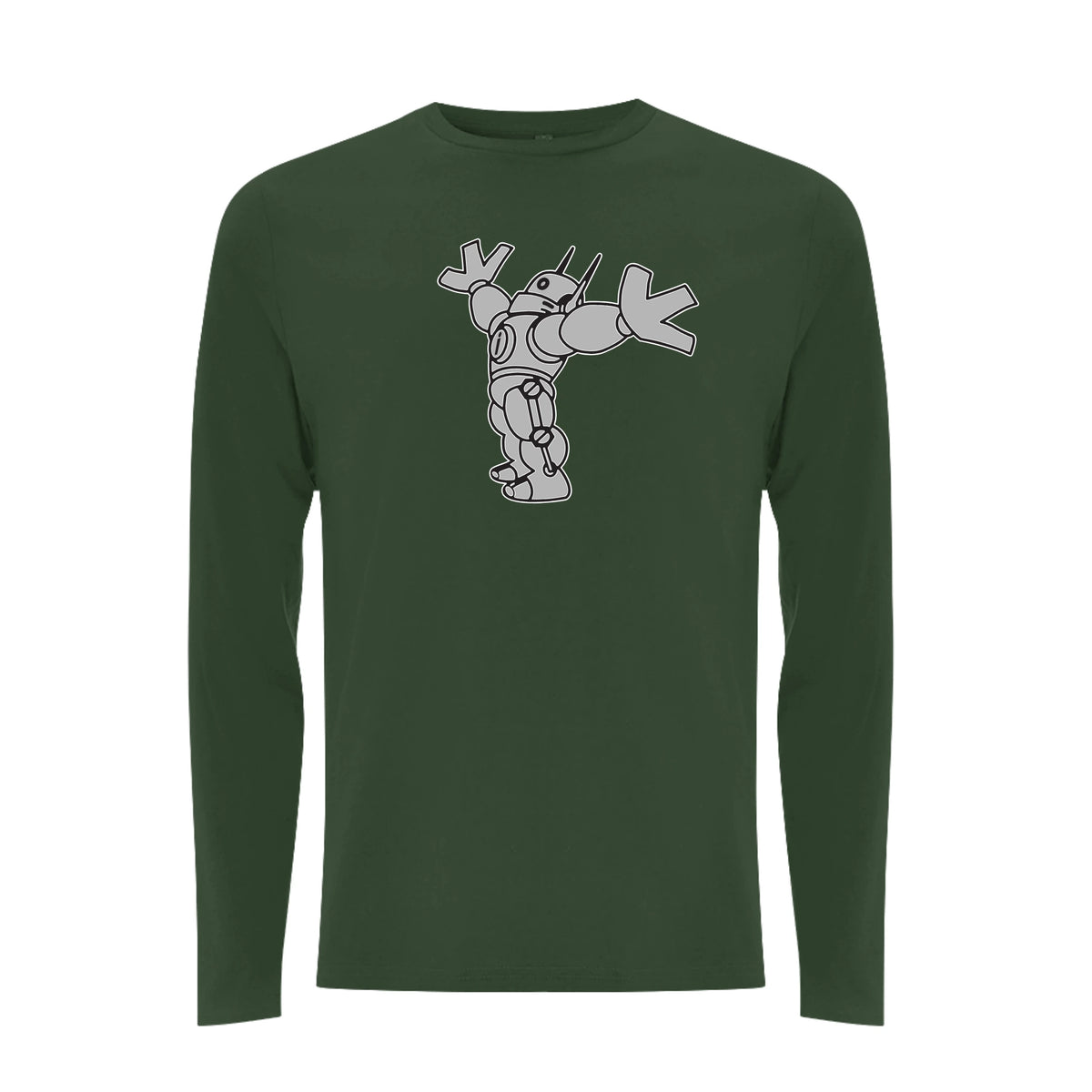 DON'T DO THE DODO - INFO THE ROBOT Longsleeve T-shirt - Grey Edition