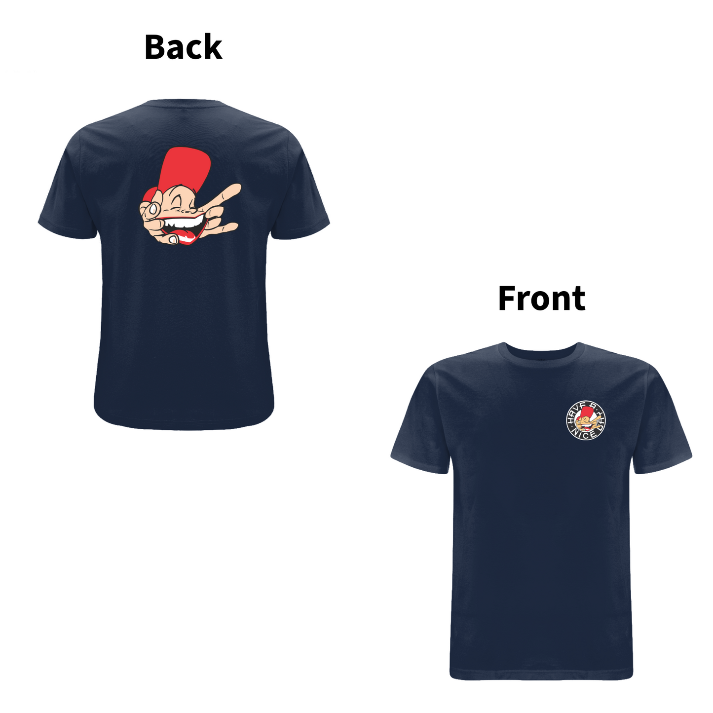 Sam The Man -front and back print T-shirt