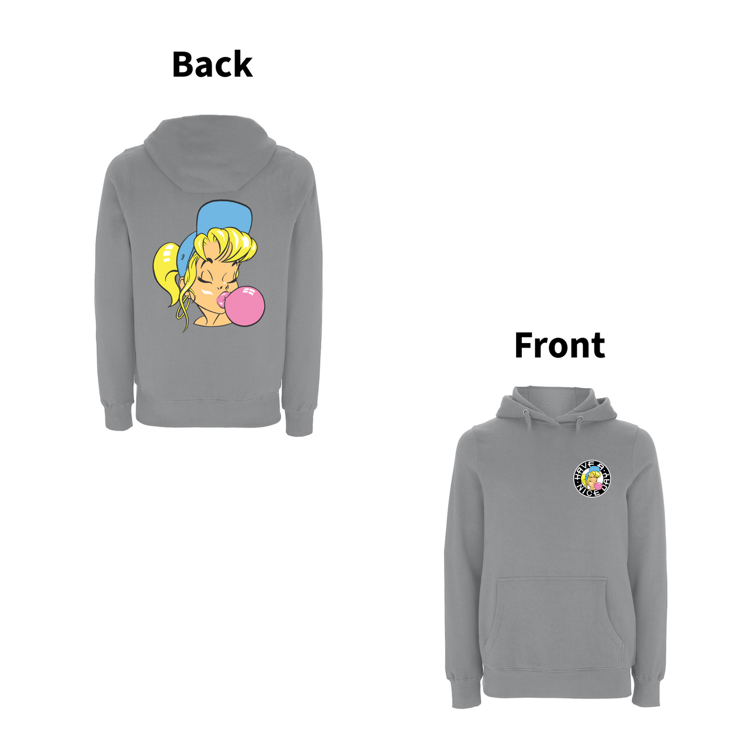 Have A Nice Day Shurl The Girl Hooded Sweat
