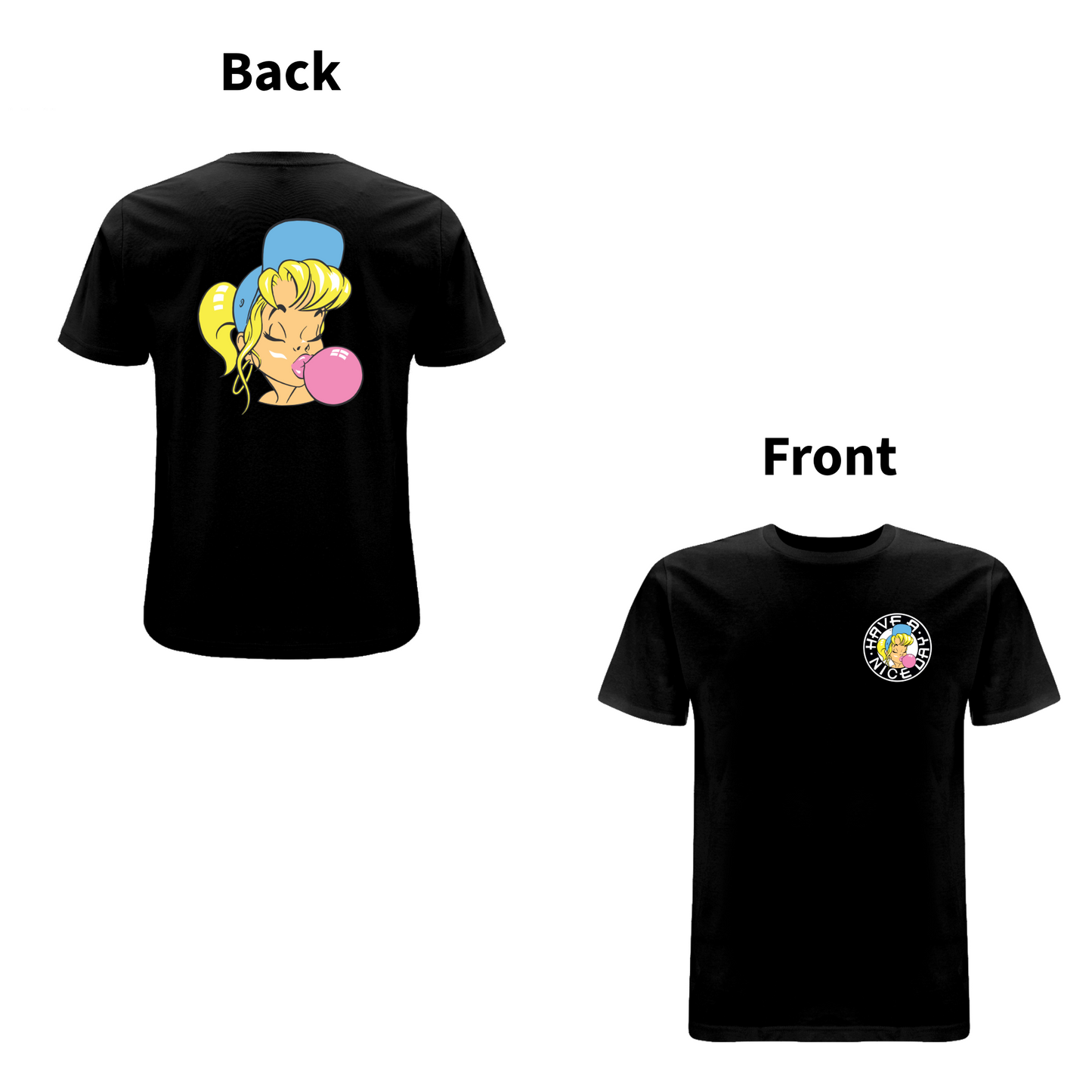 Shurl the Girl Front and Back Print T-Shirt UNISEX