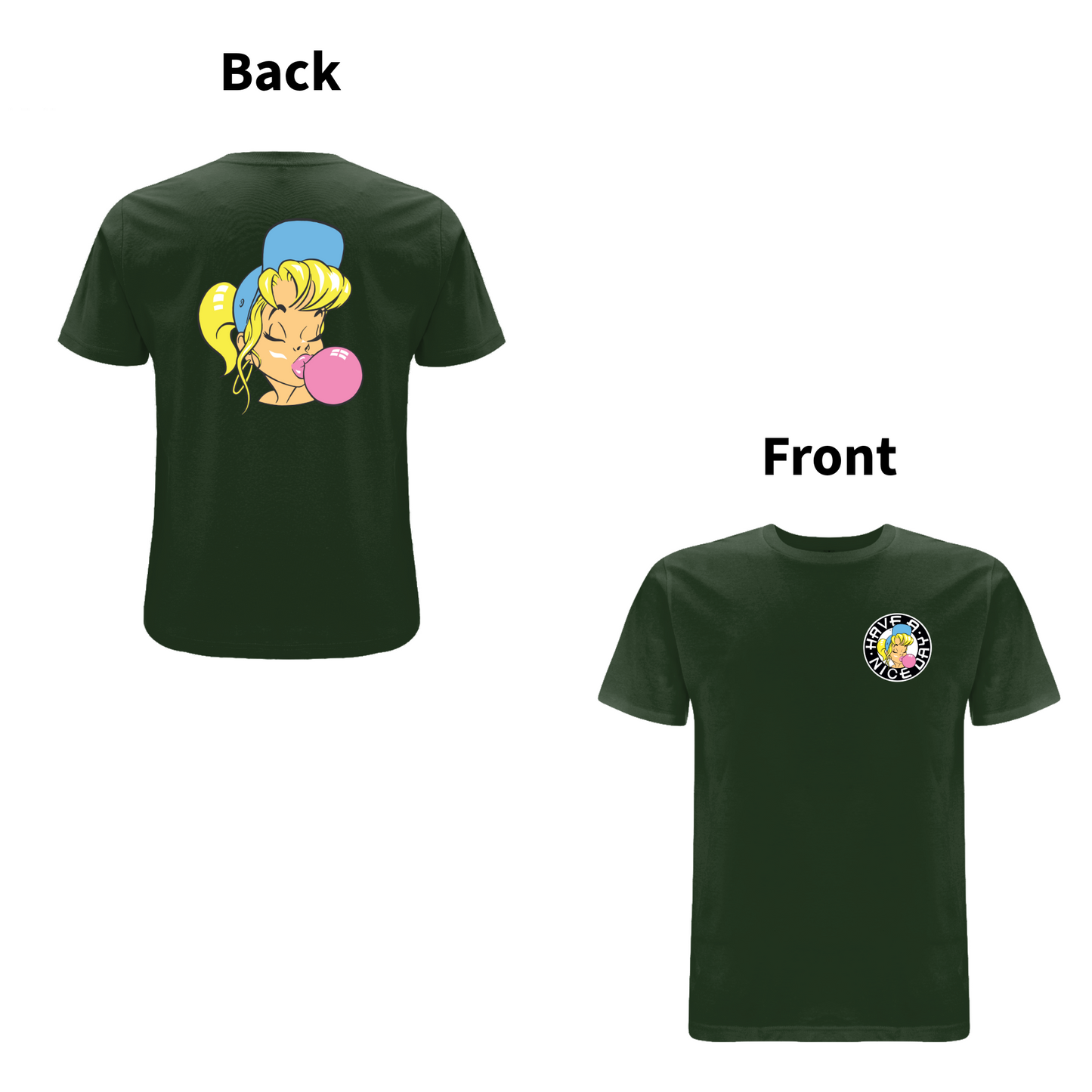 Shurl the Girl Front and Back Print T-Shirt UNISEX