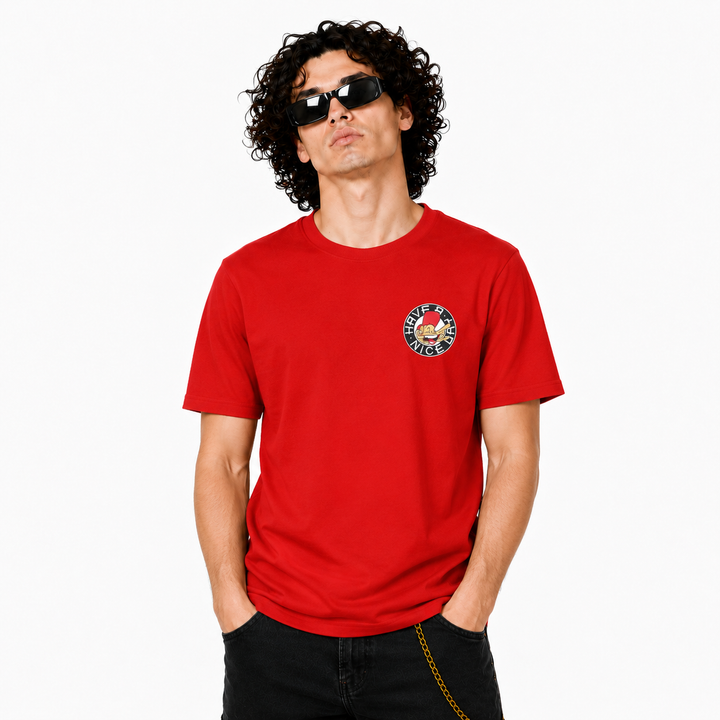 Sam The Man - 90's Classic Logo left breast T-Shirt