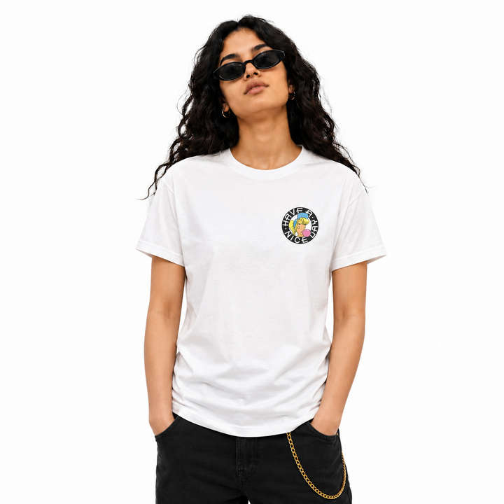 Shurl The Girl - 90's Classic Logo left breast T-Shirt
