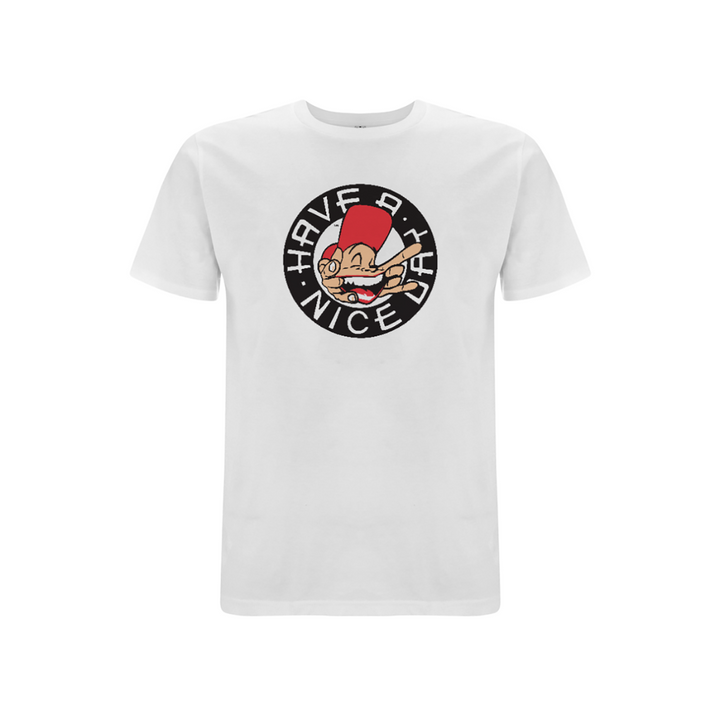 Sam The Man Front Print T-Shirt – Rave inspired 90s streetwear, retro fashion from Have a nice day london store