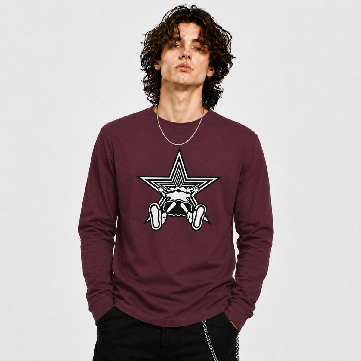 VORTEX - SKIRT Longsleeve T-shirt