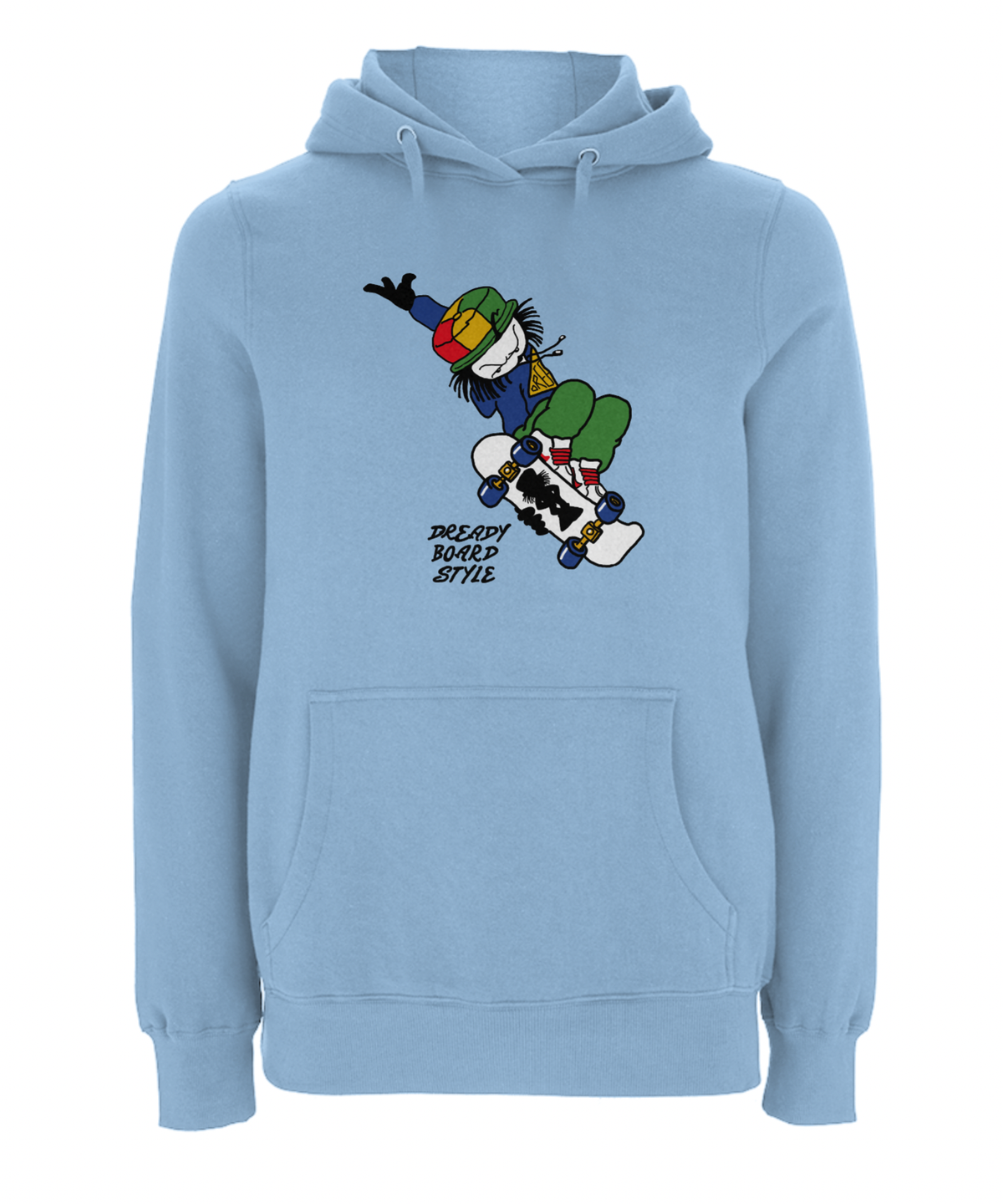 Dready board style hoody – Rave inspired 90s streetwear, retro fashion from Have a nice day london store