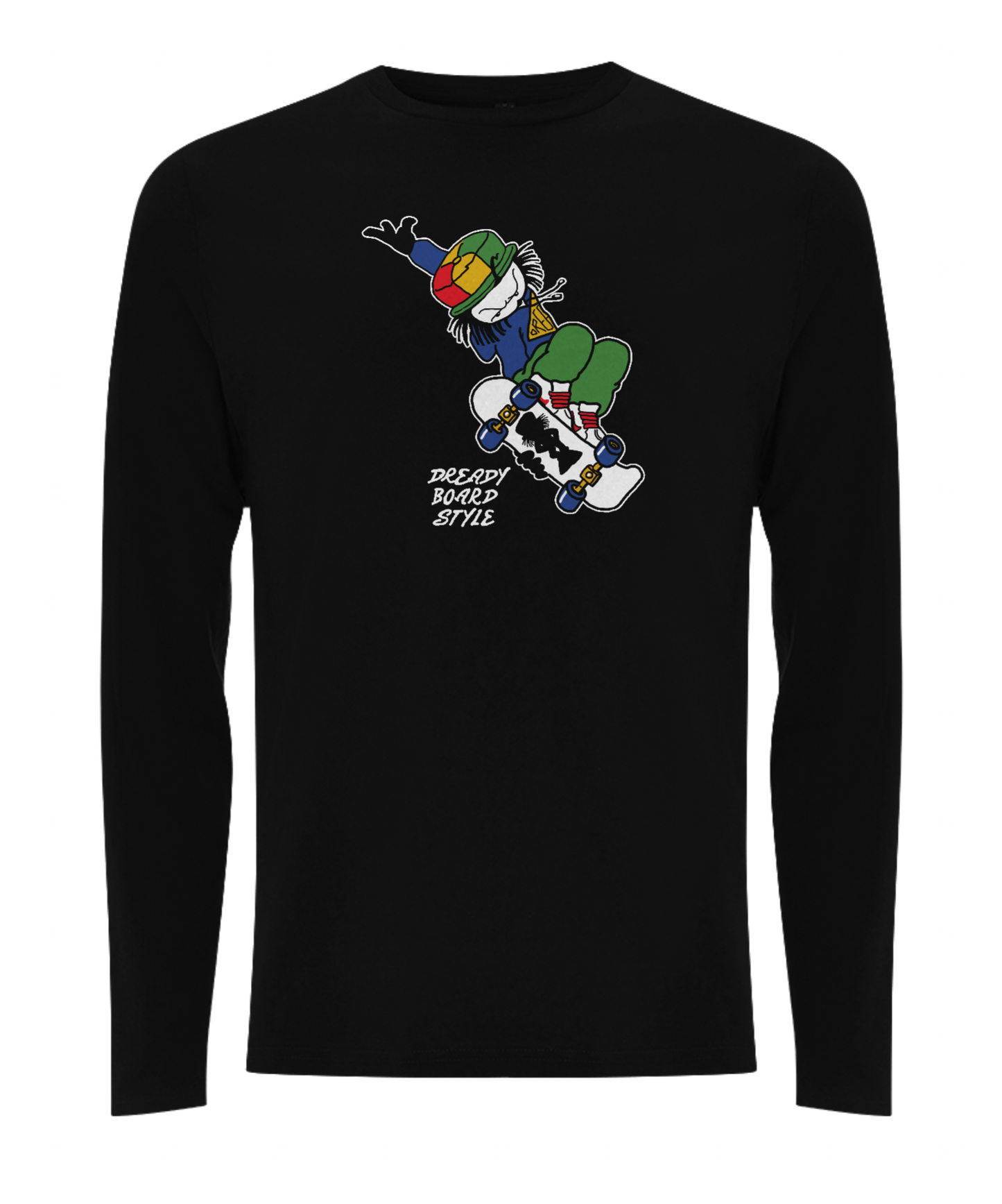 Dready skateboard style longsleeve