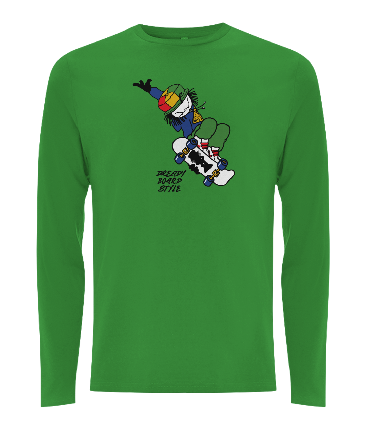 Dready skateboard style longsleeve