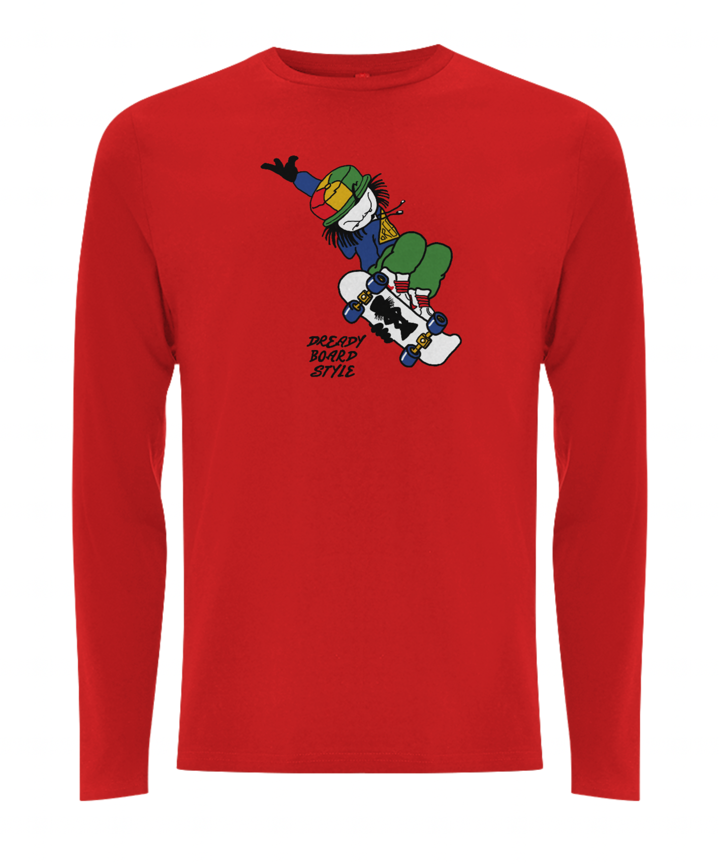 Dready skateboard style longsleeve