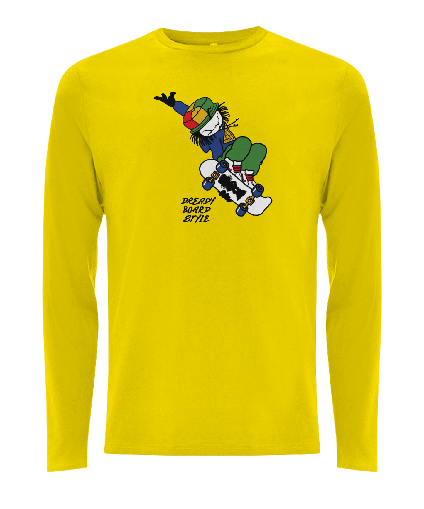 Dready skateboard style longsleeve