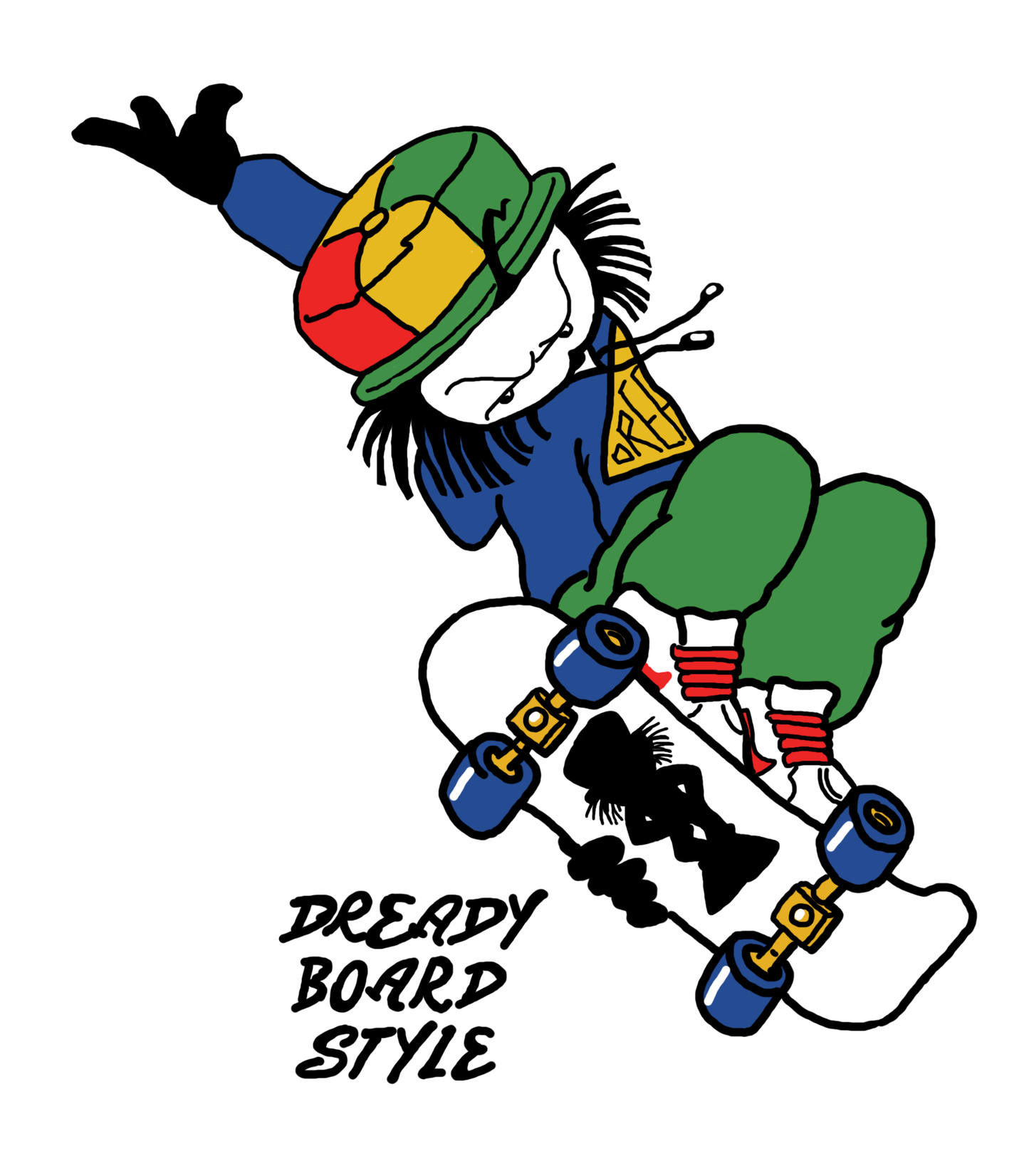 Dready board style hoody
