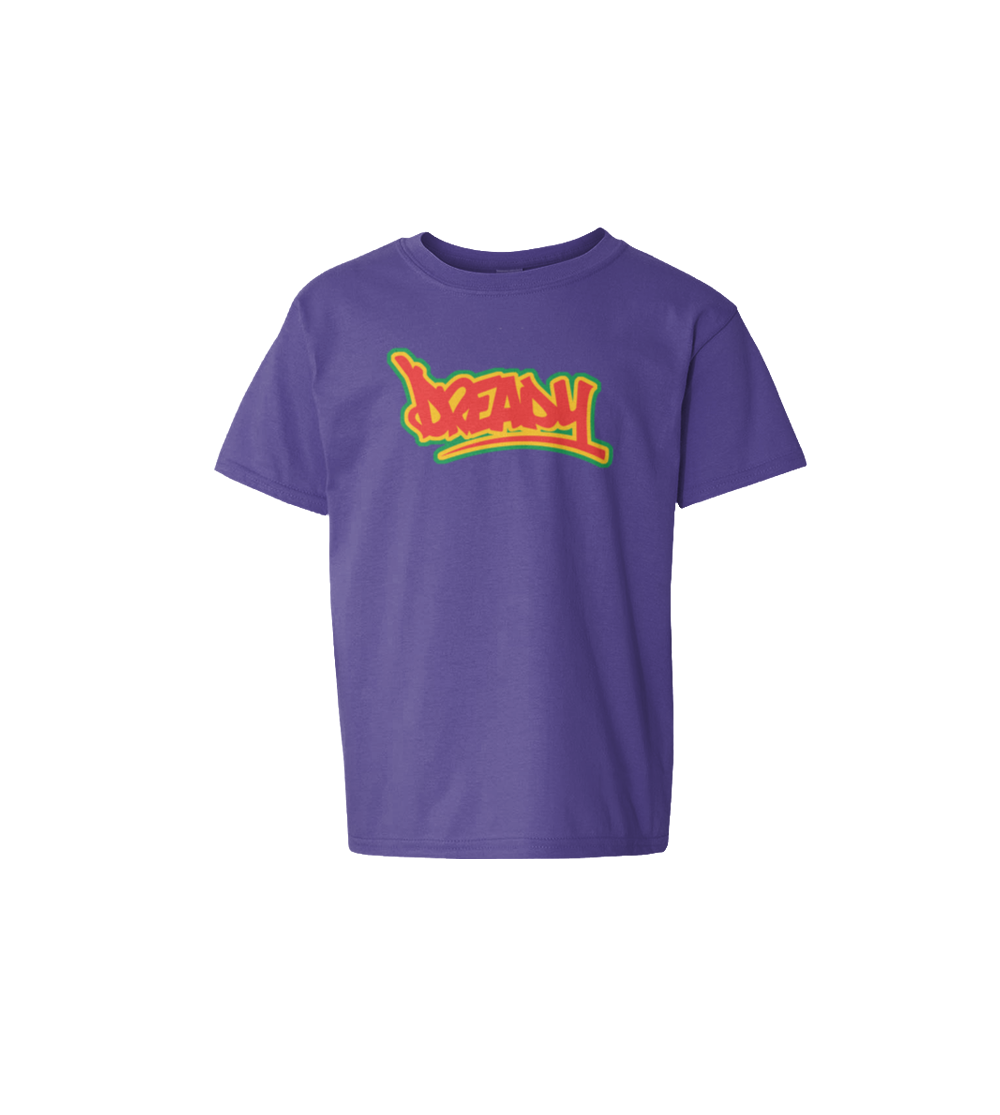 Dready Text Logo Kids Tee