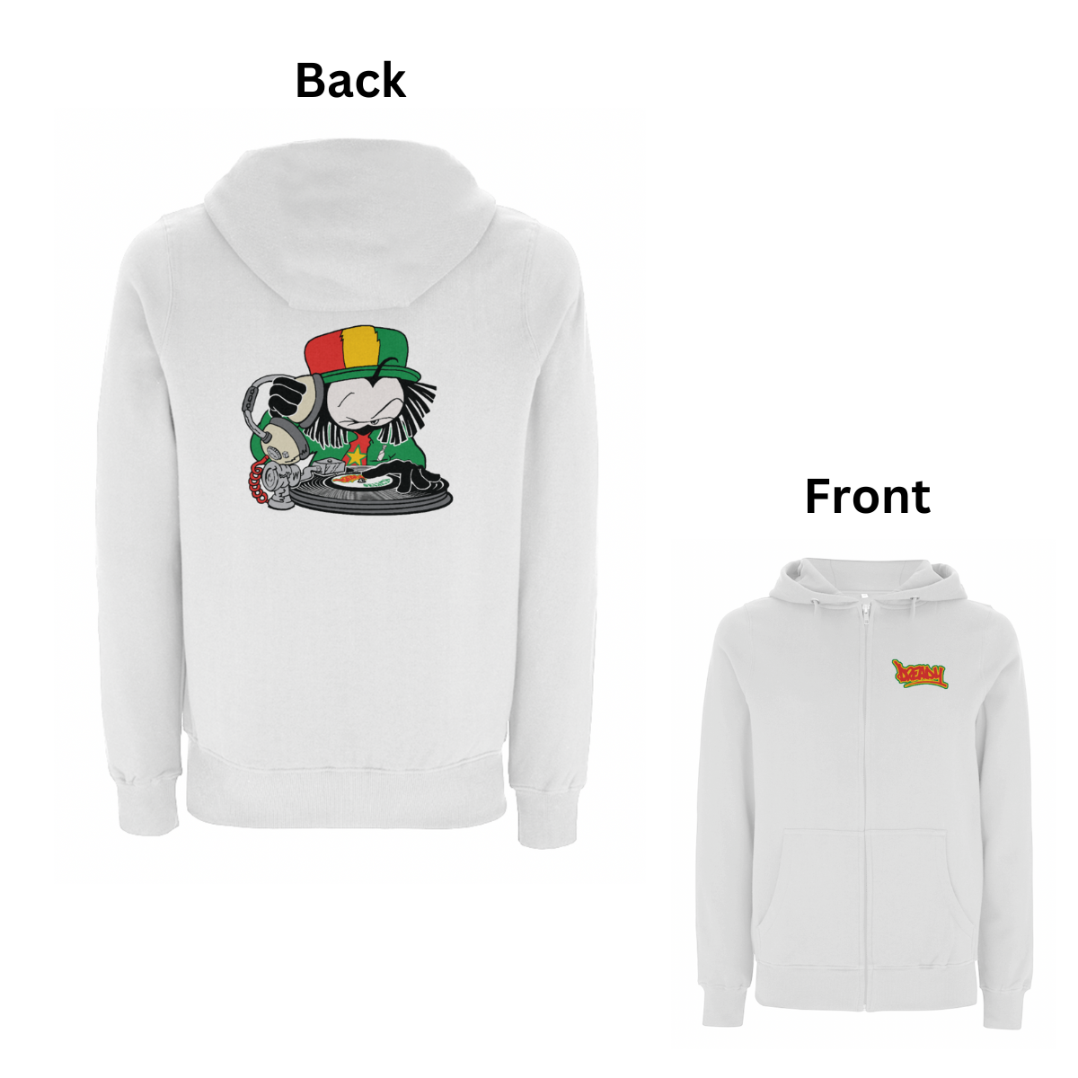 Dready Selecta zip hood