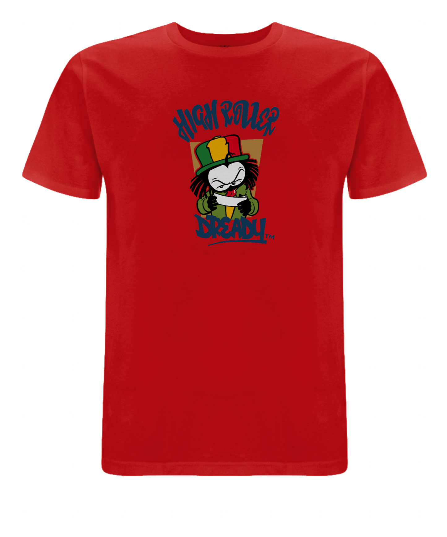 Dready high roller front print tee