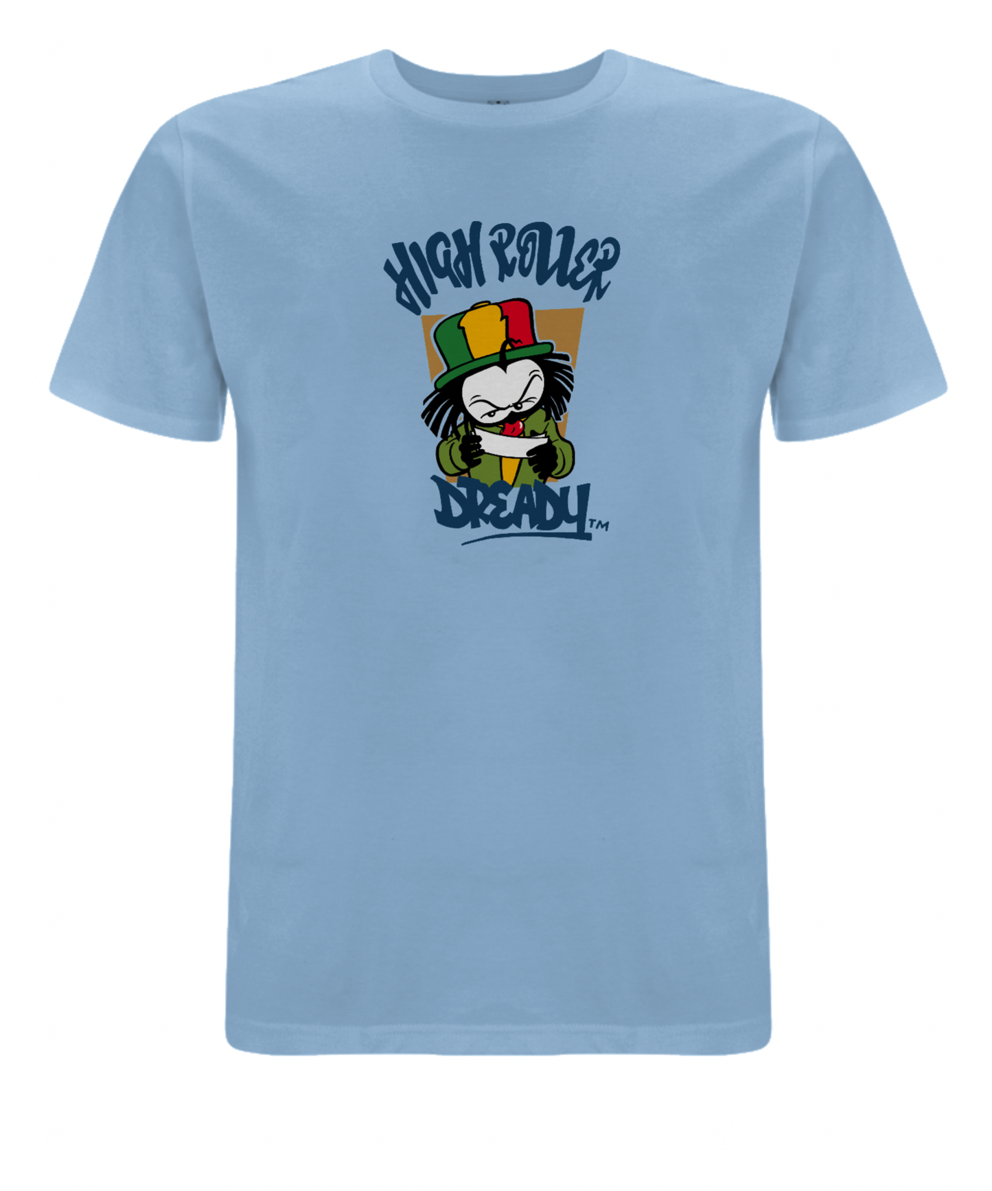 Dready high roller front print tee