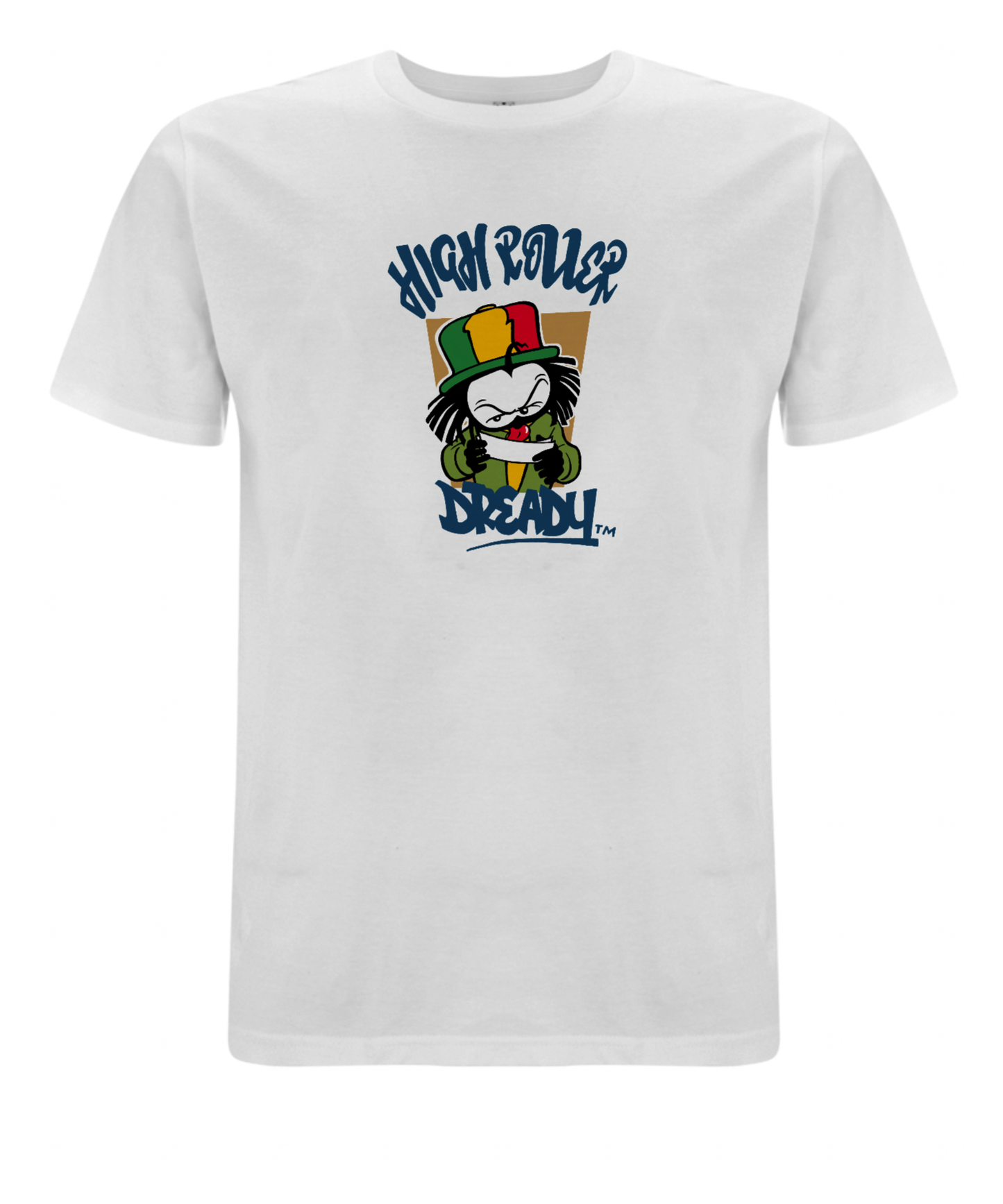 Dready high roller front print tee