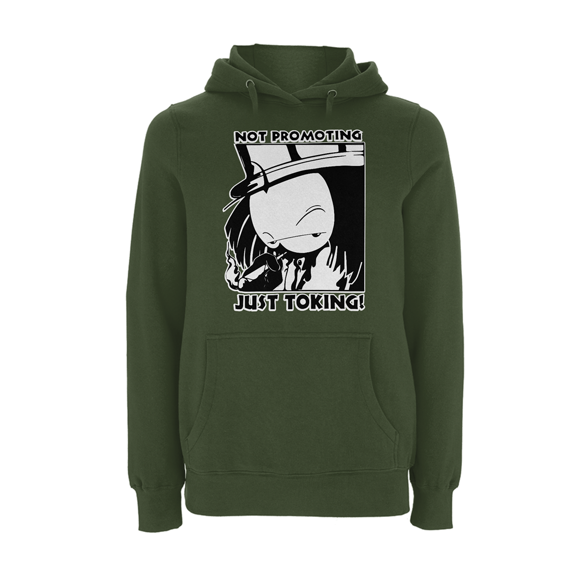 Dready Not Promoting Front Print Hood