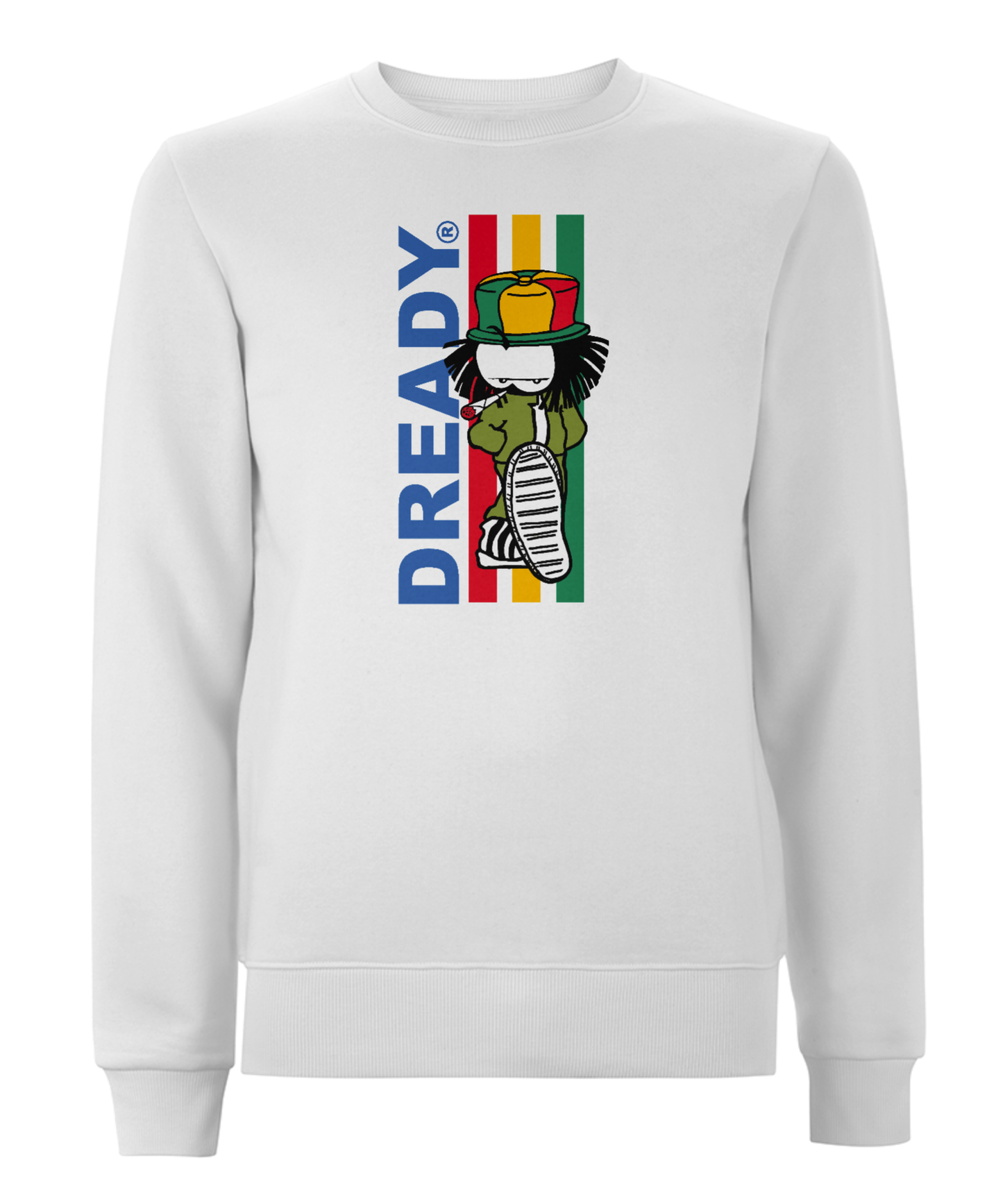 Dready stripe sweatshirt