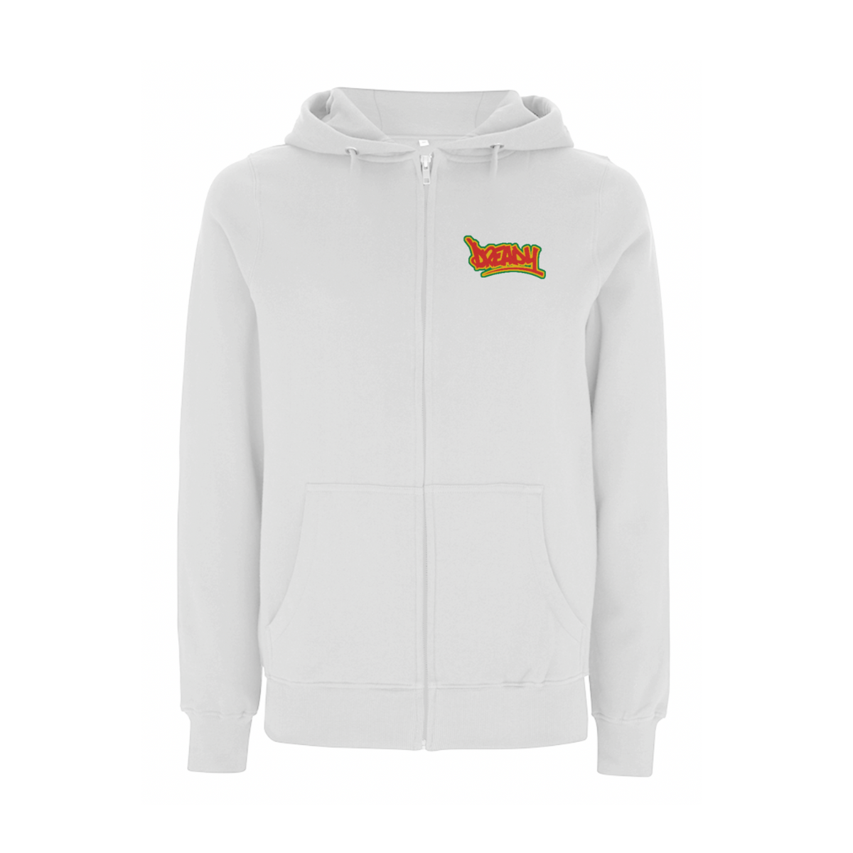 Dready Logo front zip hood