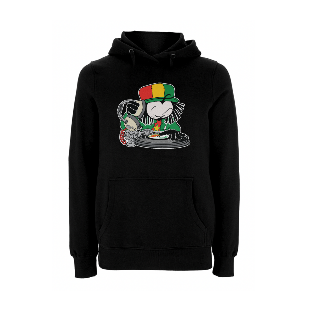 Dready Selecta front print hood