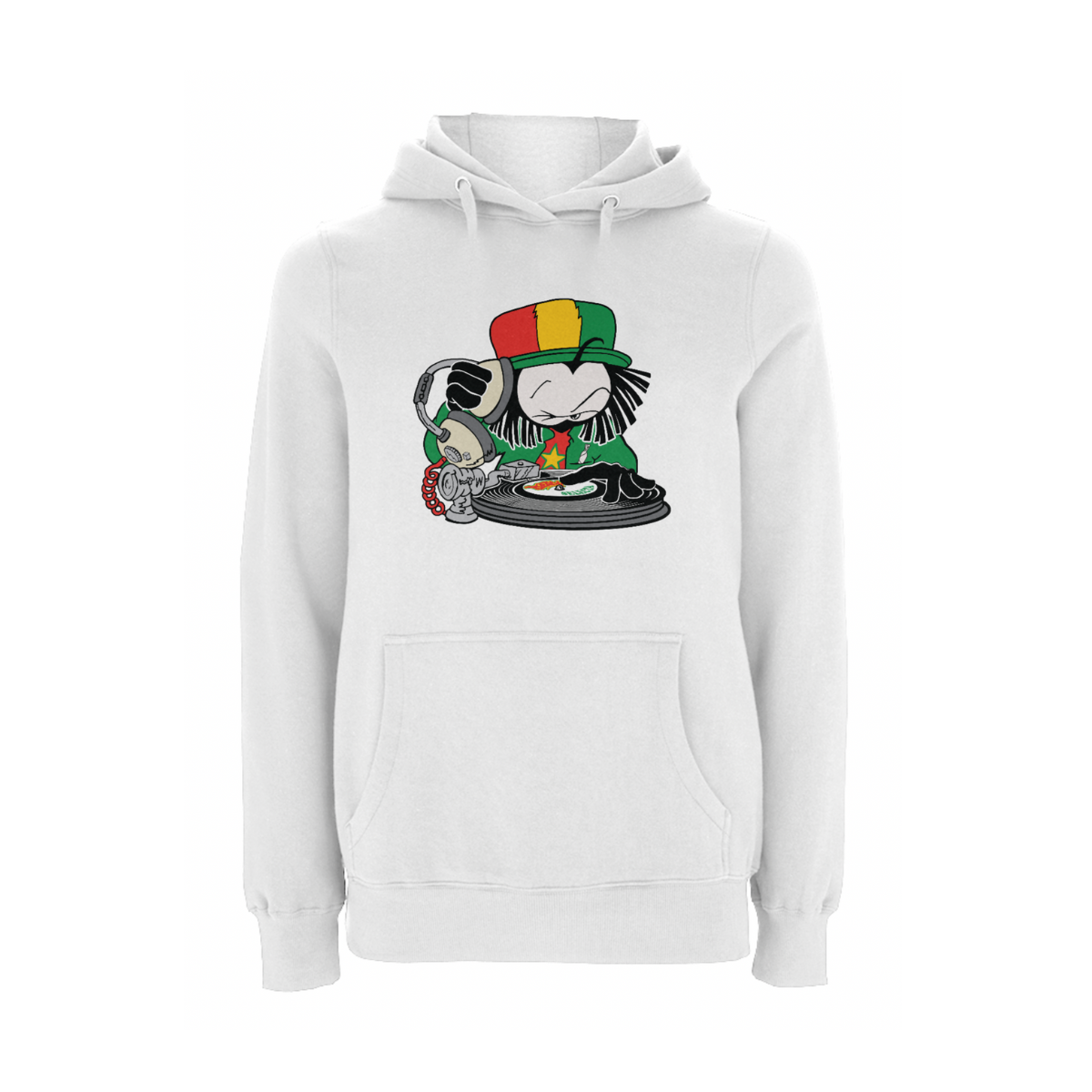 Dready Selecta front print hood