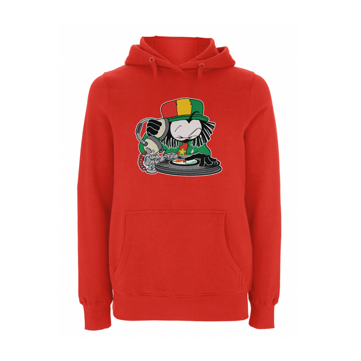 Dready Selecta front print hood
