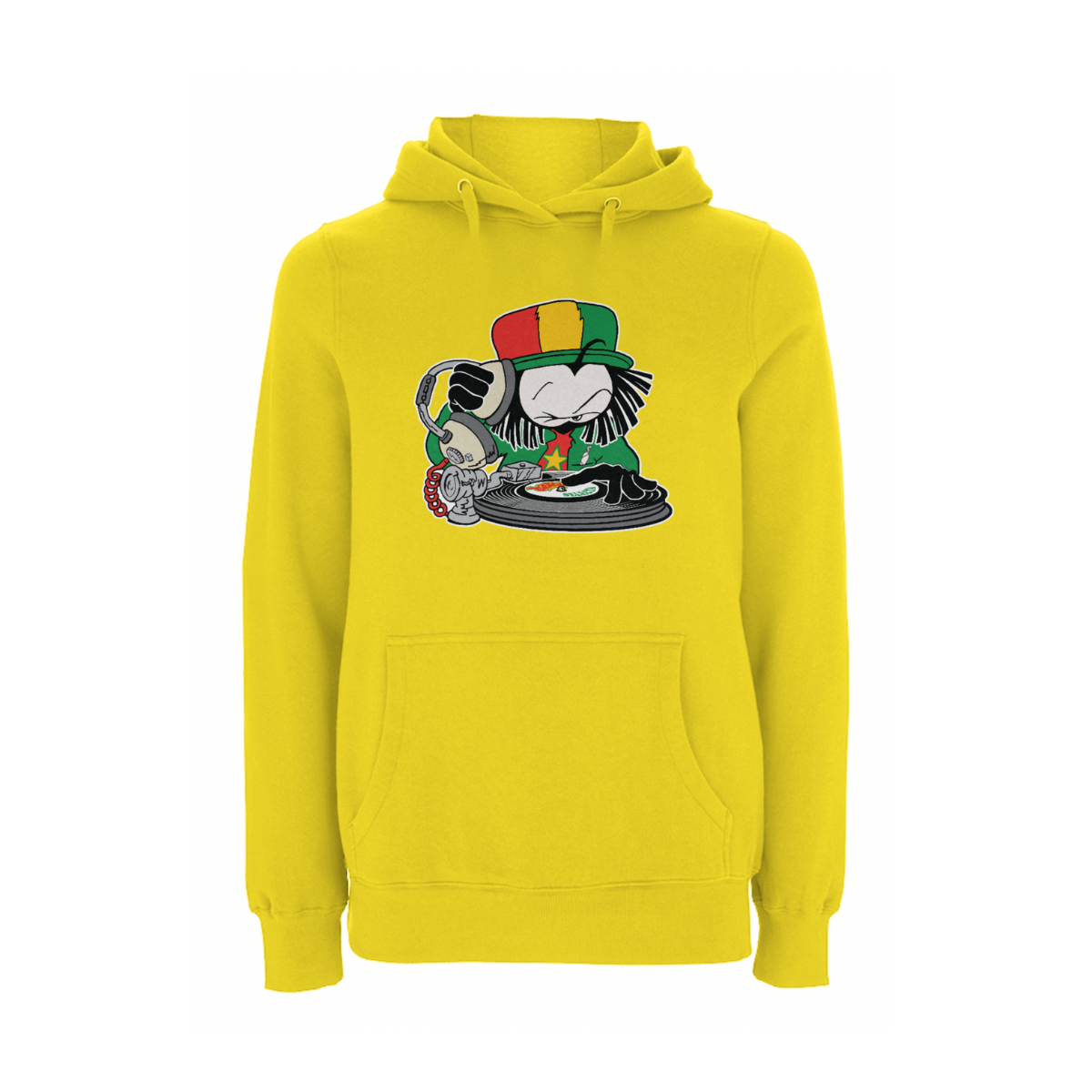 Dready Selecta front print hood