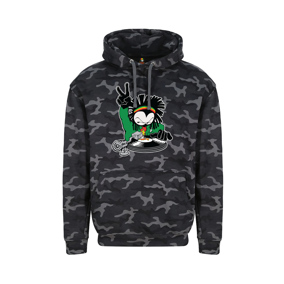 DREADY Two Time Front Print Hood
